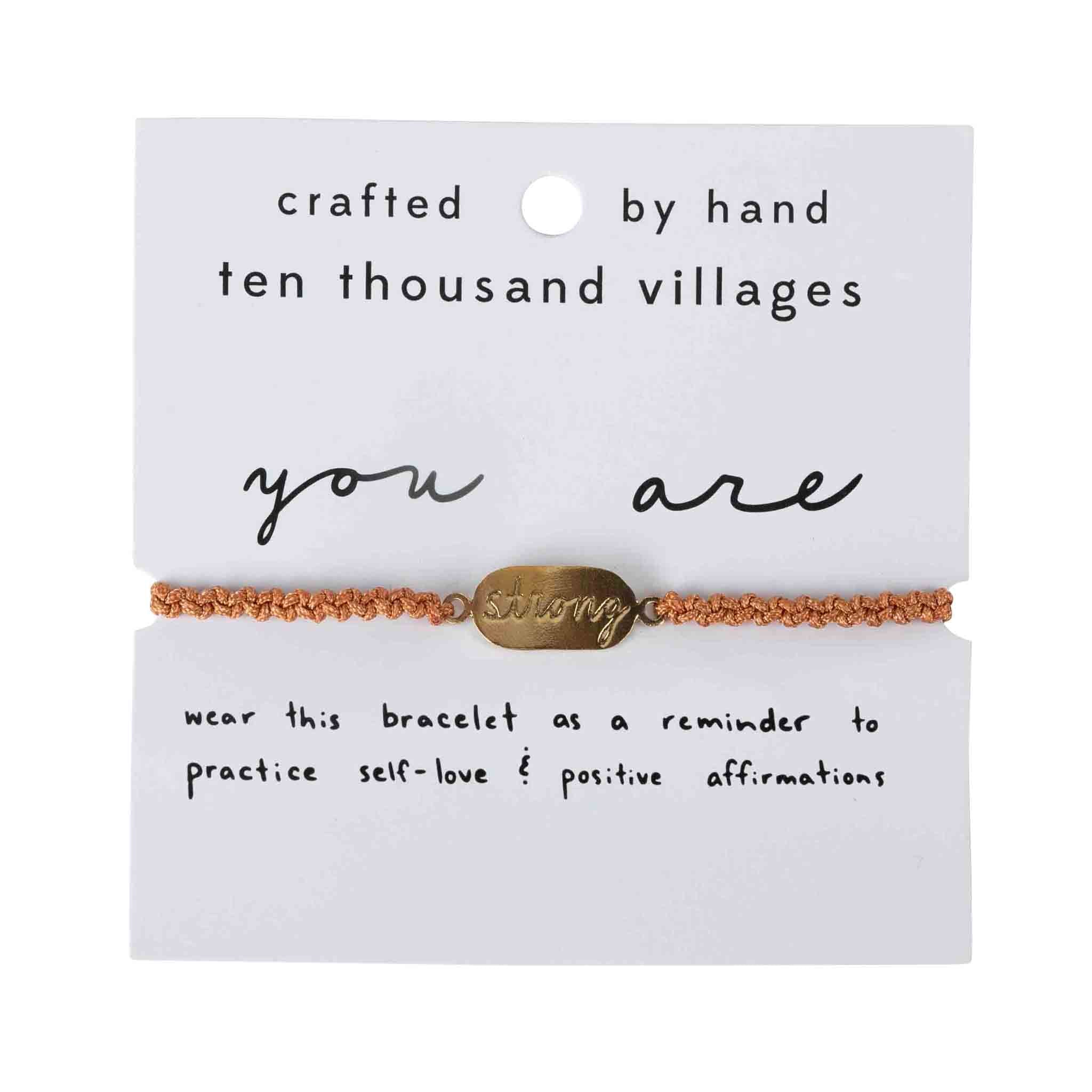 Affirmation Bracelet - Ten Thousand Villages