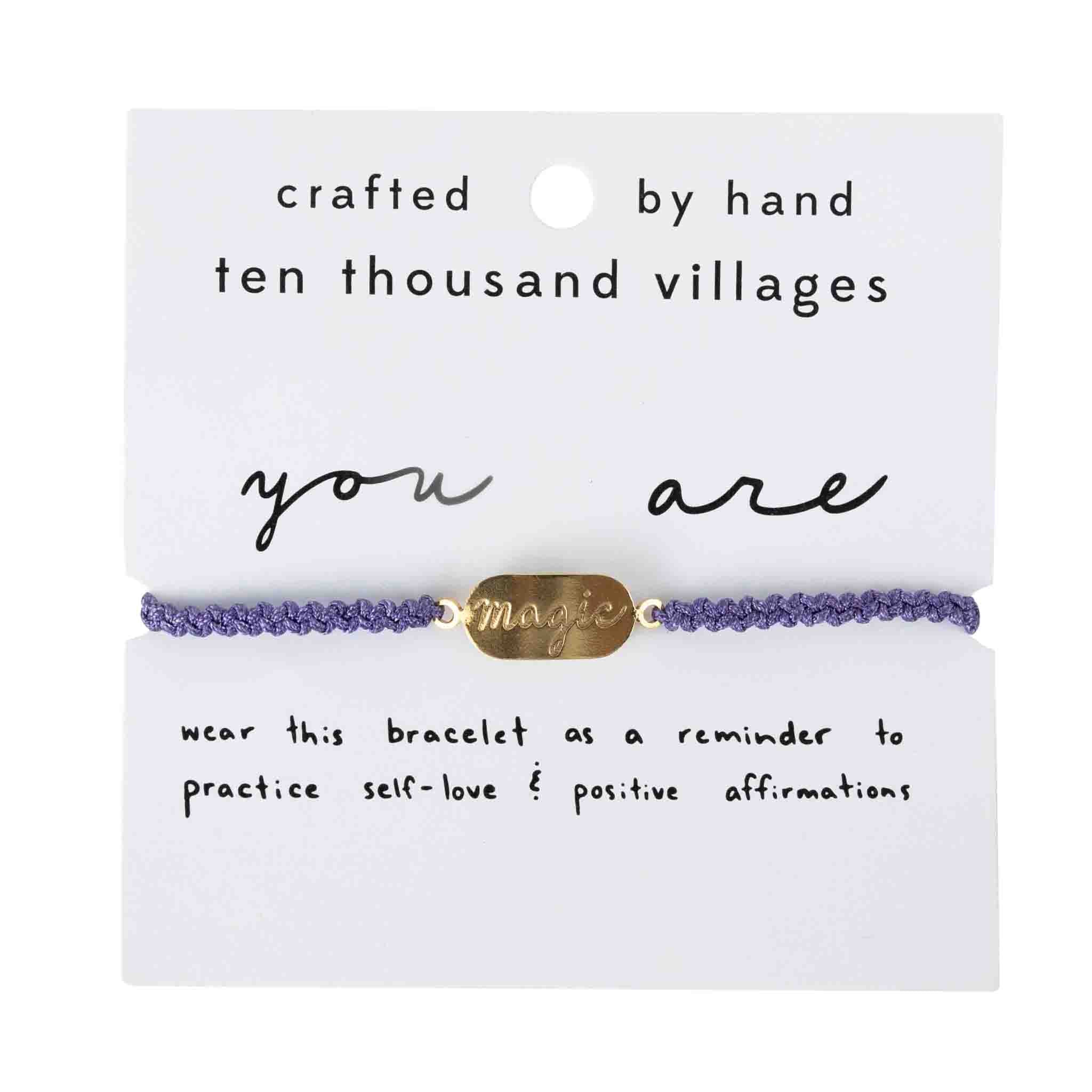 Affirmation Bracelet - Ten Thousand Villages