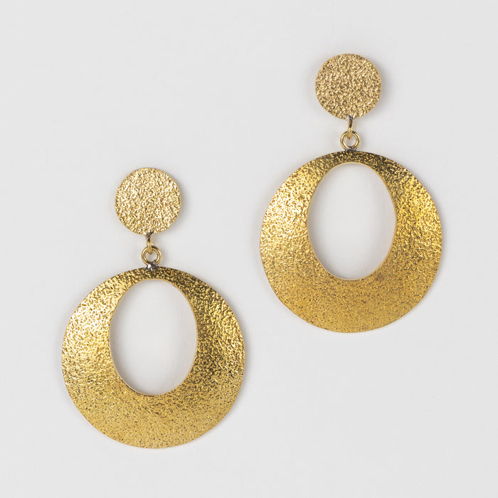 Shirisha Brass Drop Earrings 3