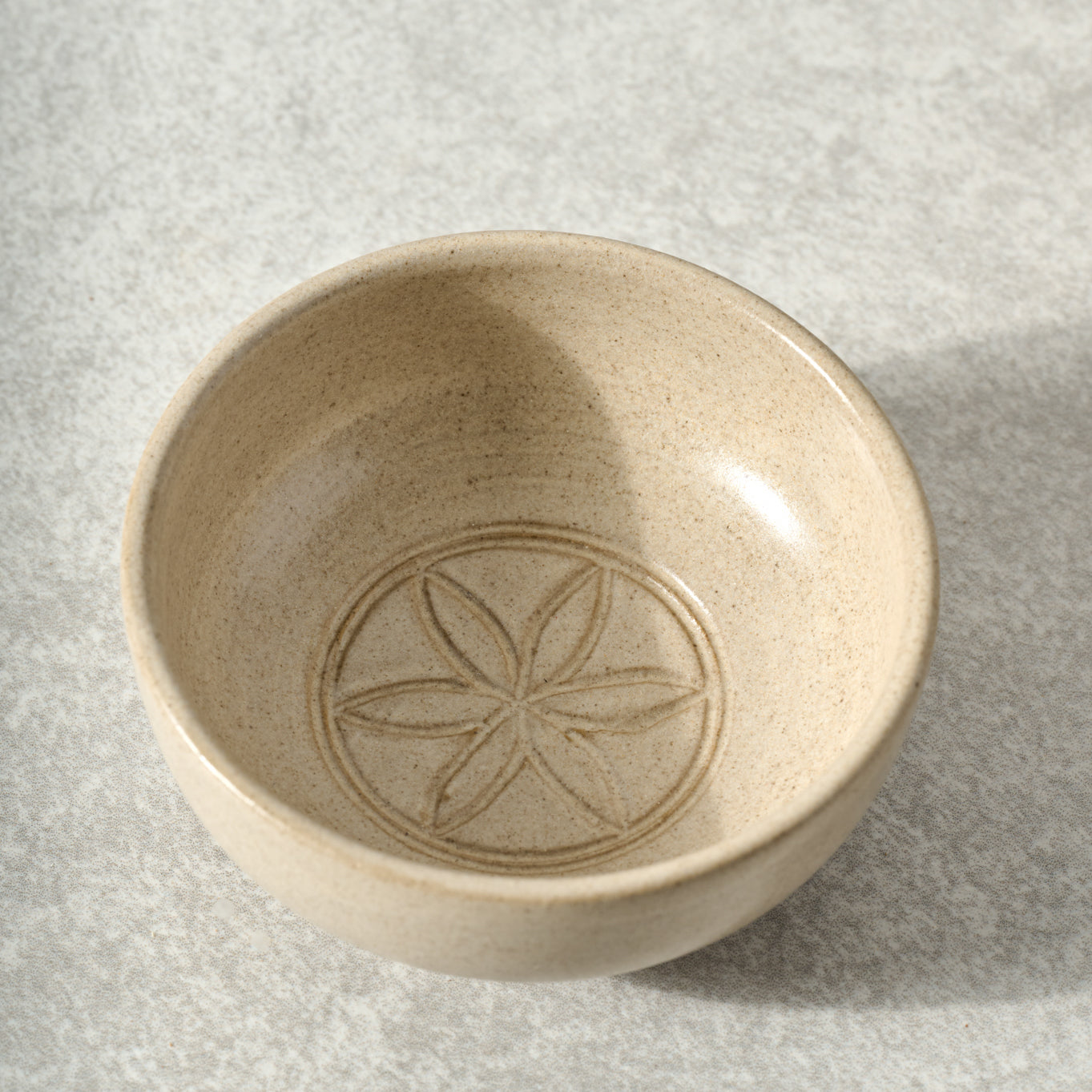 Sacred Geometry Dipping Bowl - Germ of Life - Ten Thousand Villages