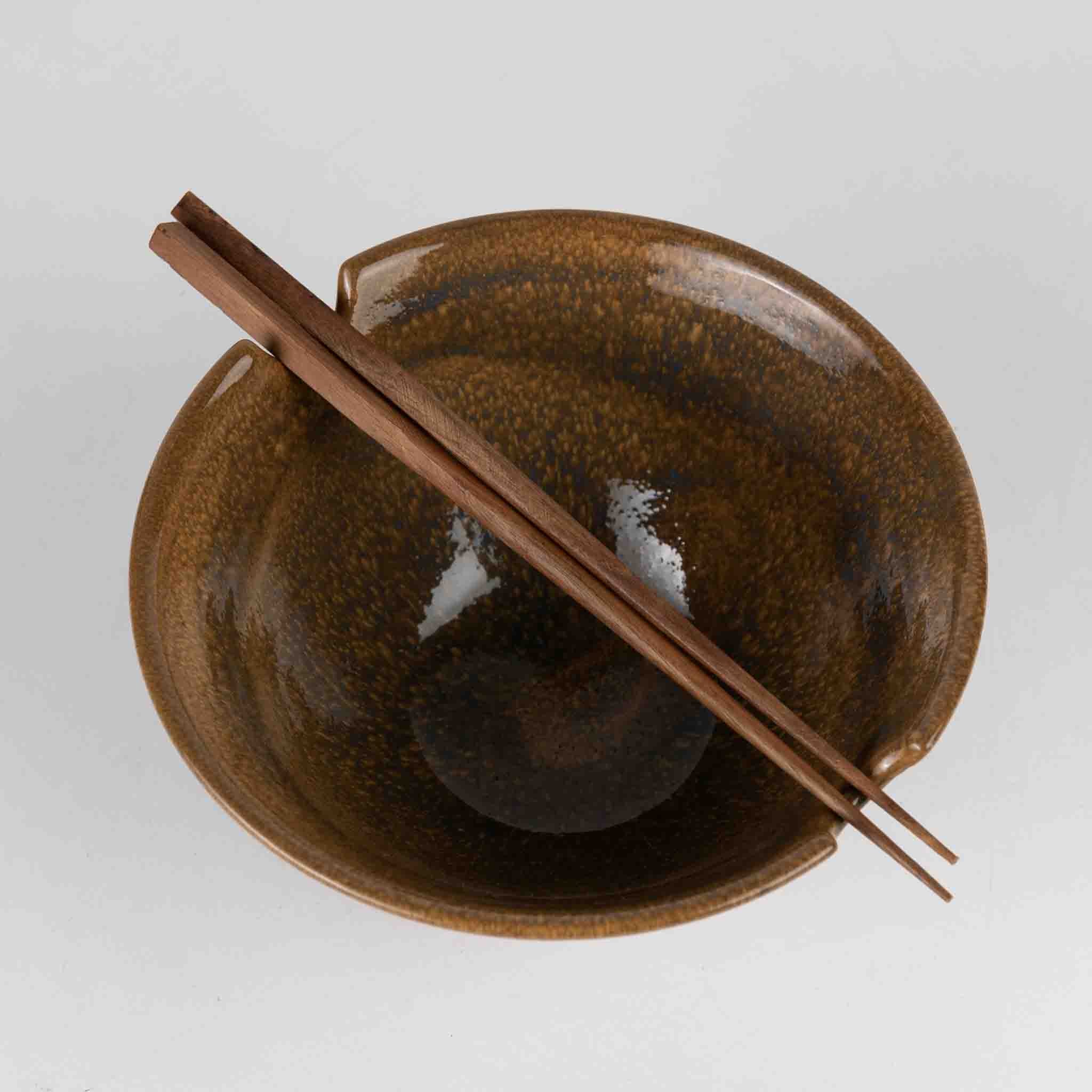 Ten Thousand Villages Chopsticks & Bowl - Thumbnail 2