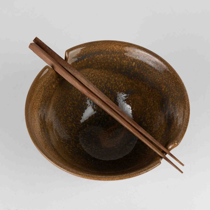 Chopsticks & Blue Terracotta Bowl Set - Default Title (5911310) 2