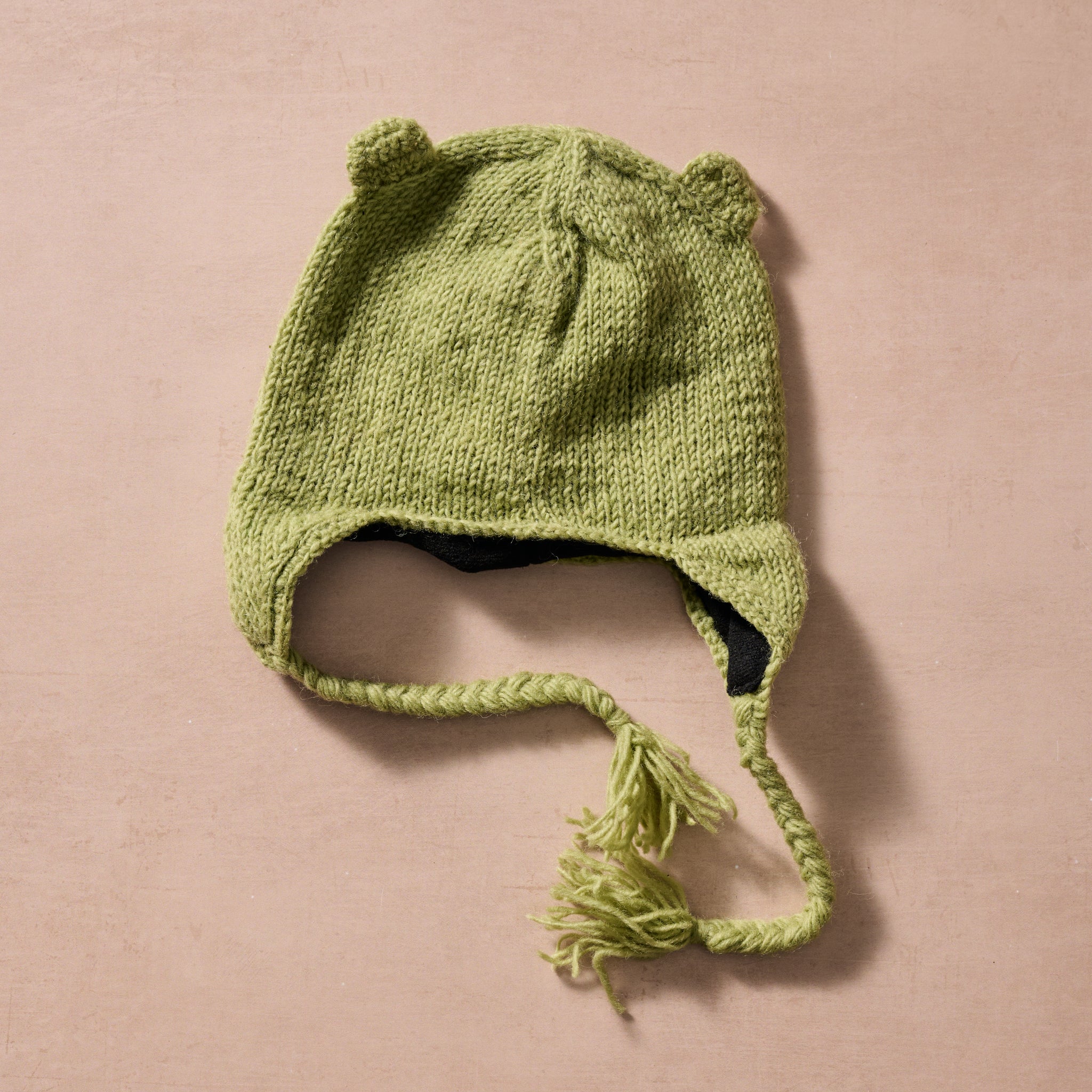 Bina Sage Owl Beanie - Kids