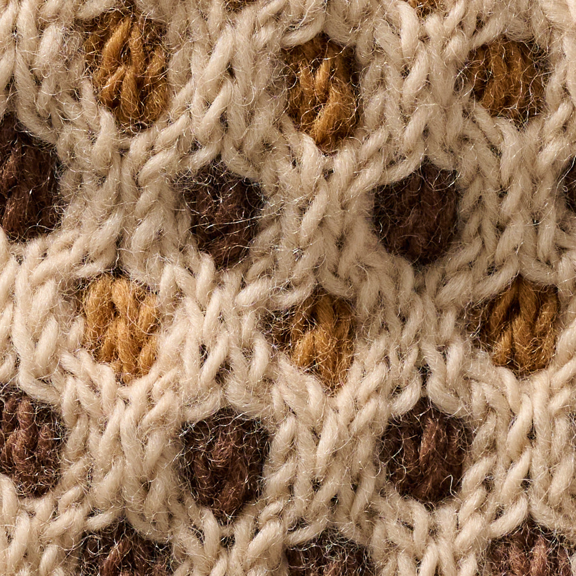 Nabina Waffle Weave Pom Beanie