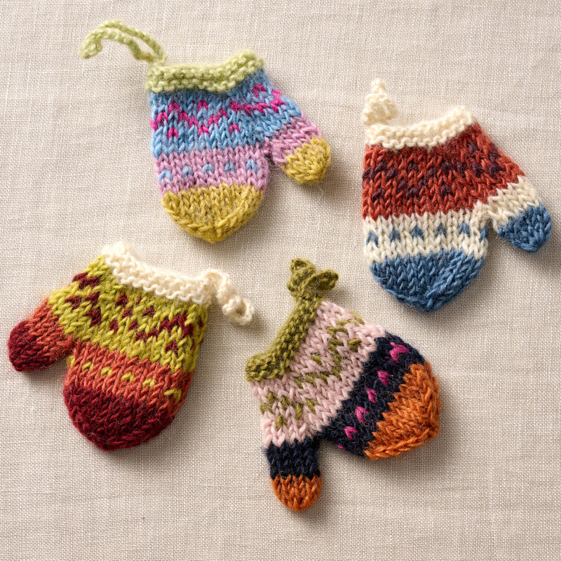 Mitho Mini Mitten Ornament - Set of 10
