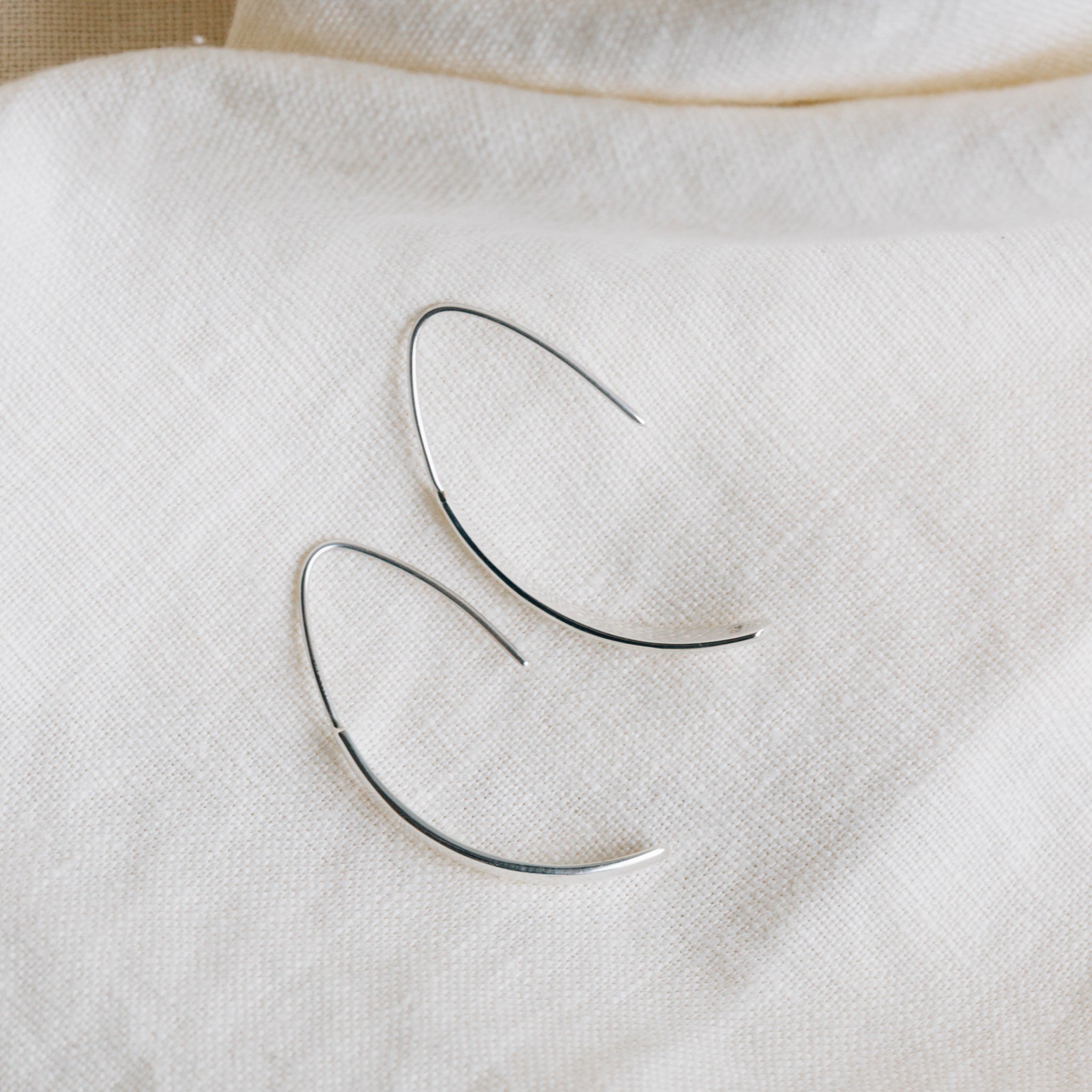 Damini Silver Teardrop Earrings - Ten Thousand Villages