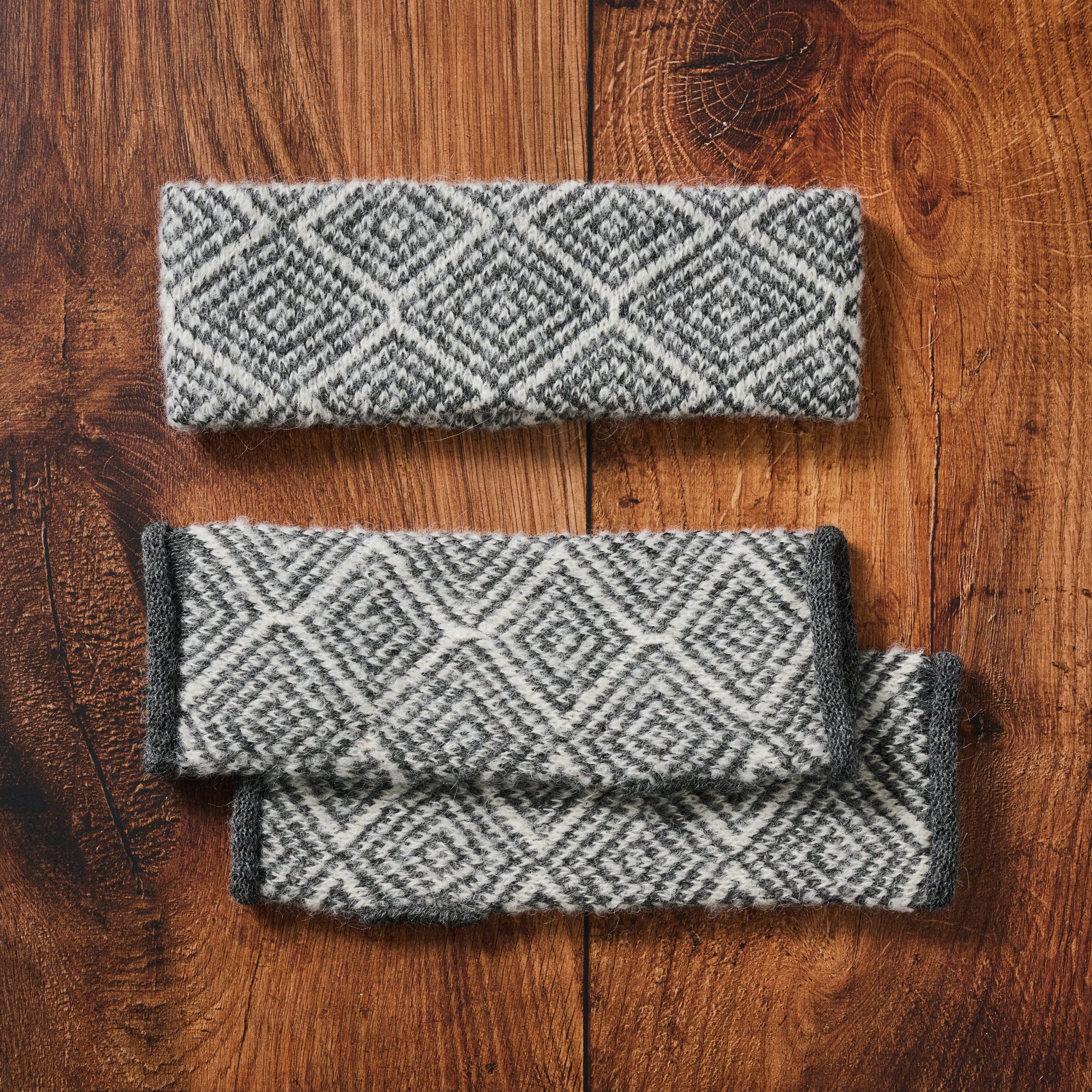 Geometric Alpaca Wool Headband - Ten Thousand Villages