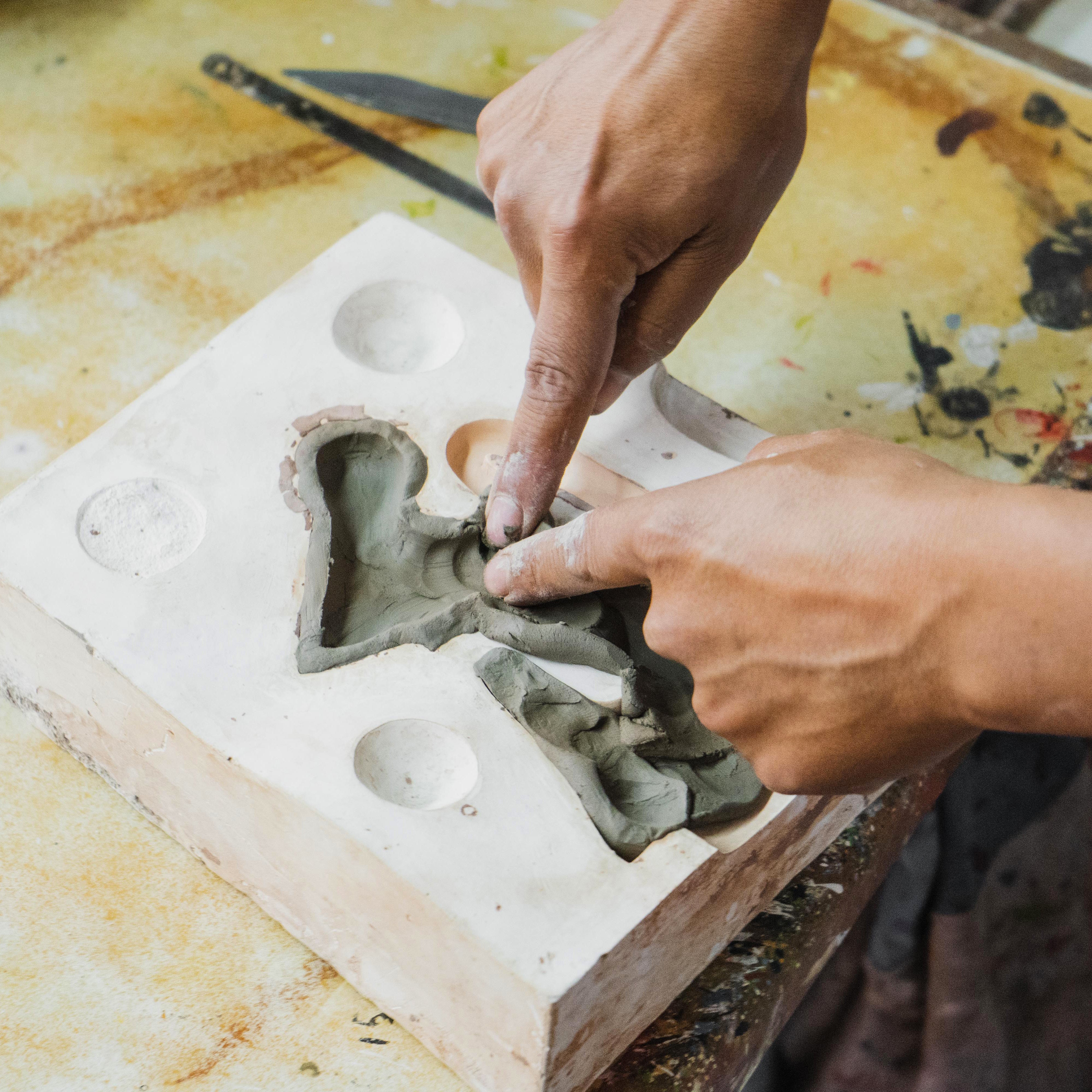 Serene Ceramic Nativity - Set of 5 - Ten Thousand Villages