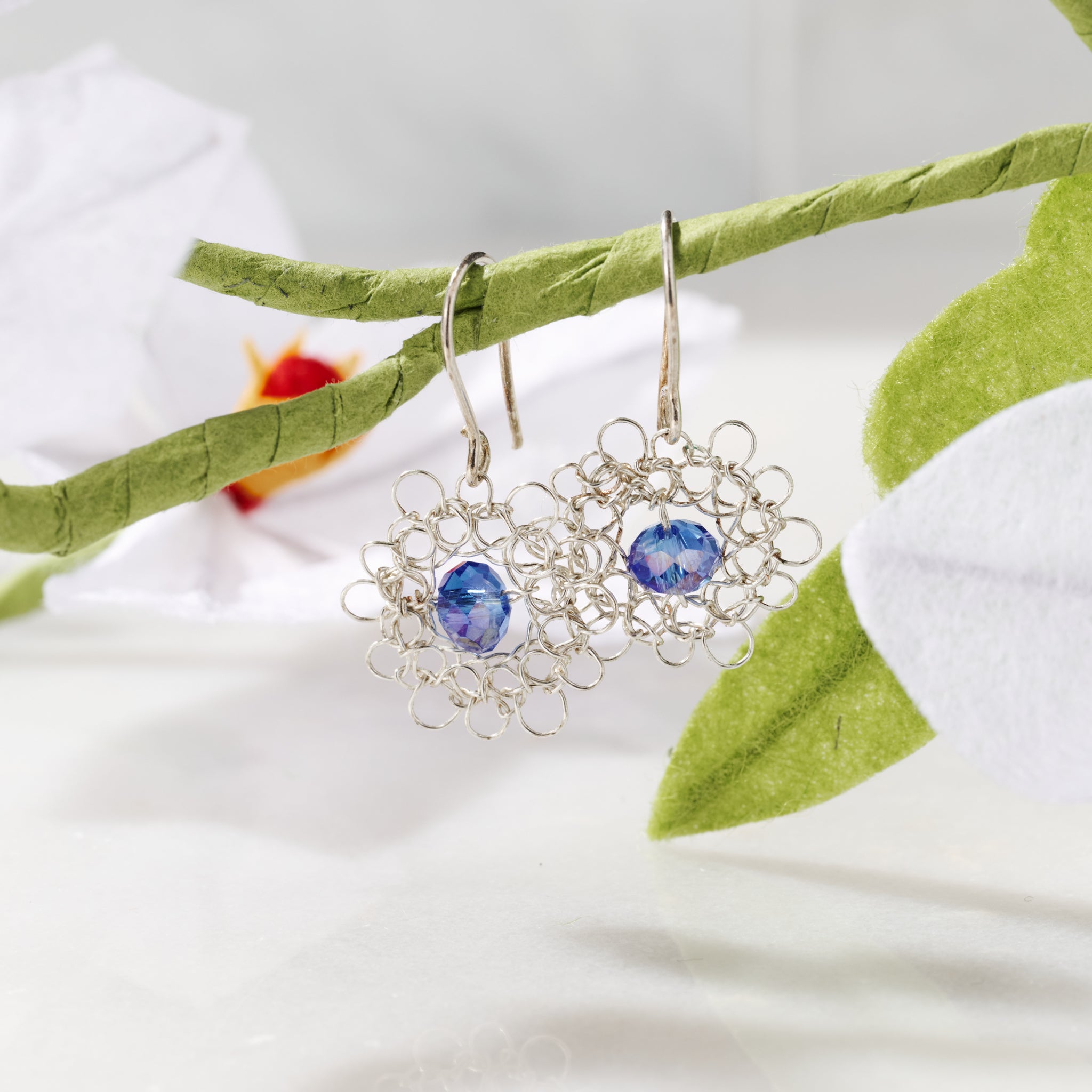 Tika Woven Wire Earrings