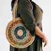 Round Sari Jute Shoulder Bag thumbnail 1