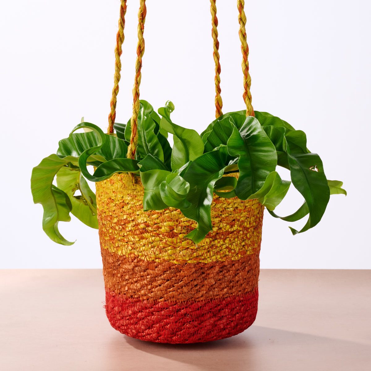 Buna Jute Plant Hanger - RedDefault Title