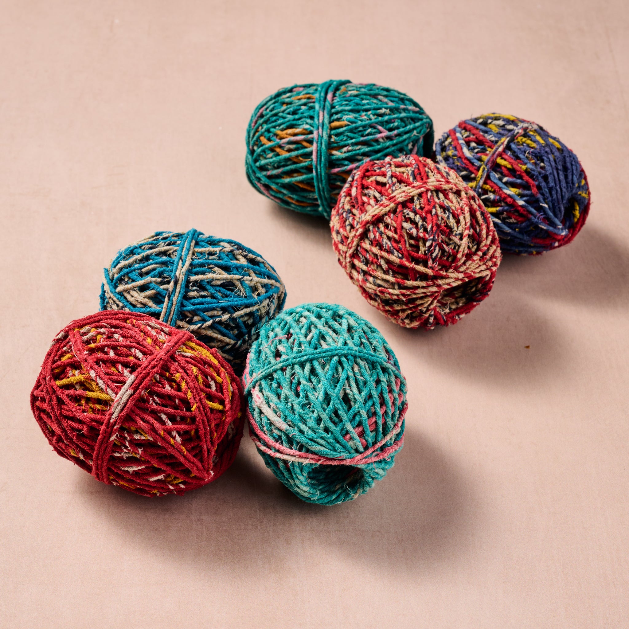 Recycled Sari Twine Balls - Ten Thousand Villages