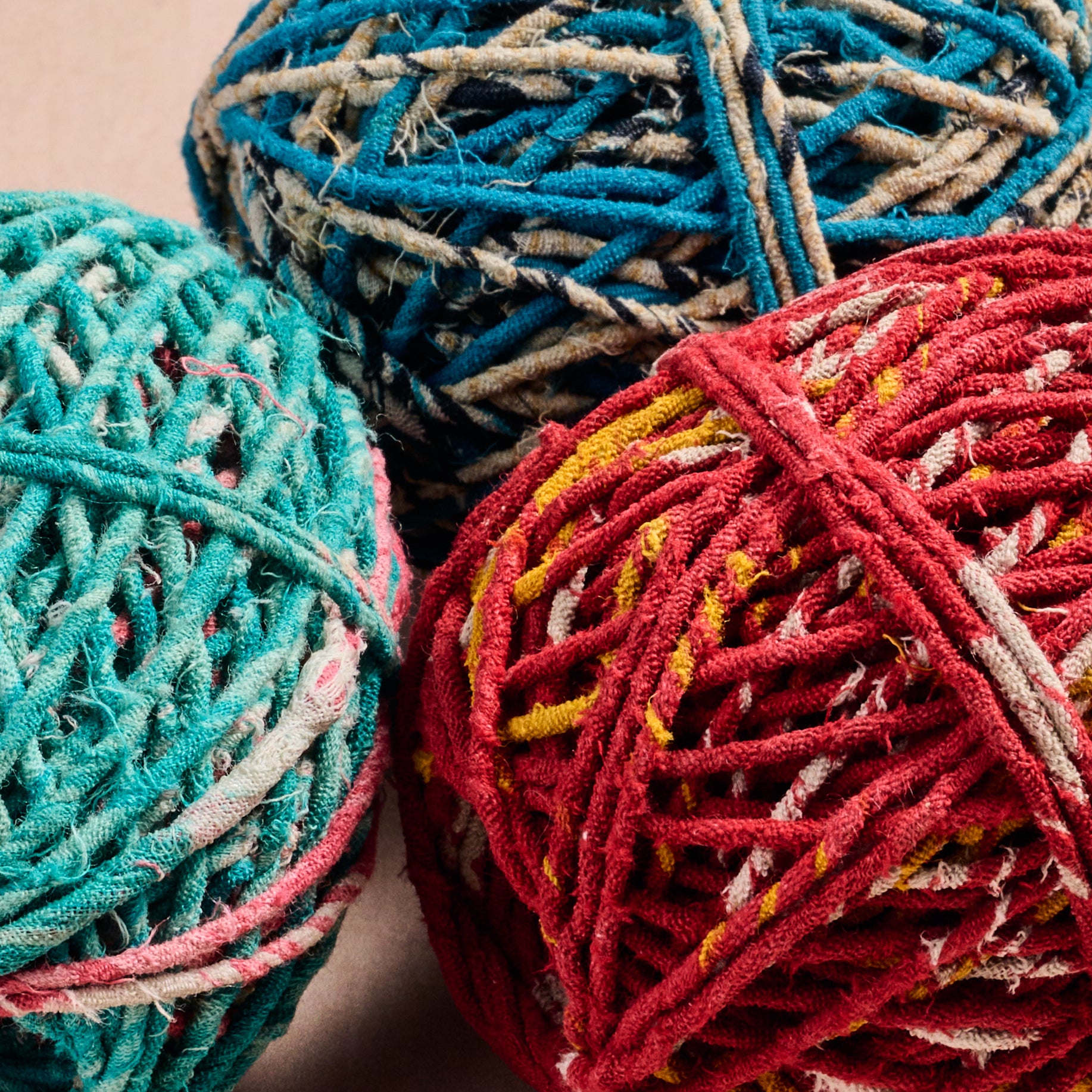 Recycled Sari Twine Balls - Ten Thousand Villages