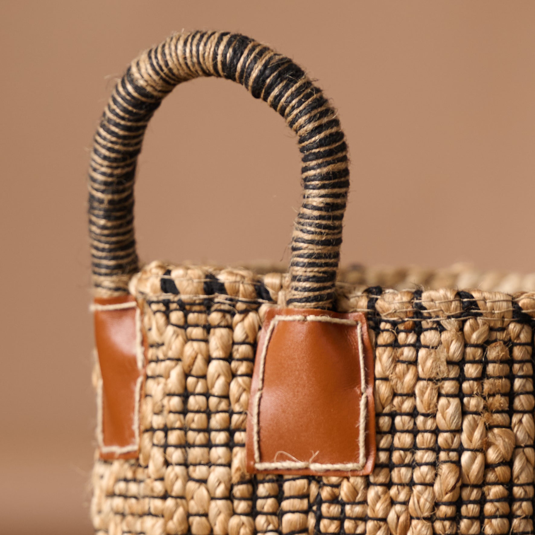 Bahana Handled Jute Basket 10 - Ten Thousand Villages