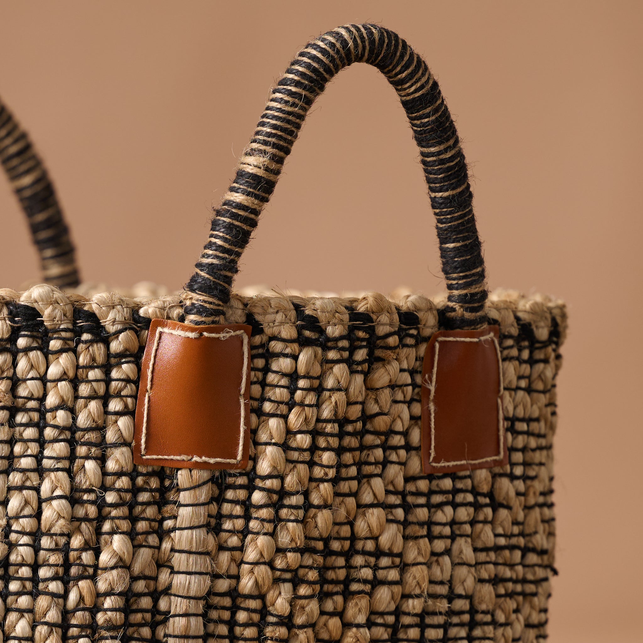 Bahana Handled Jute Basket 14 - Ten Thousand Villages