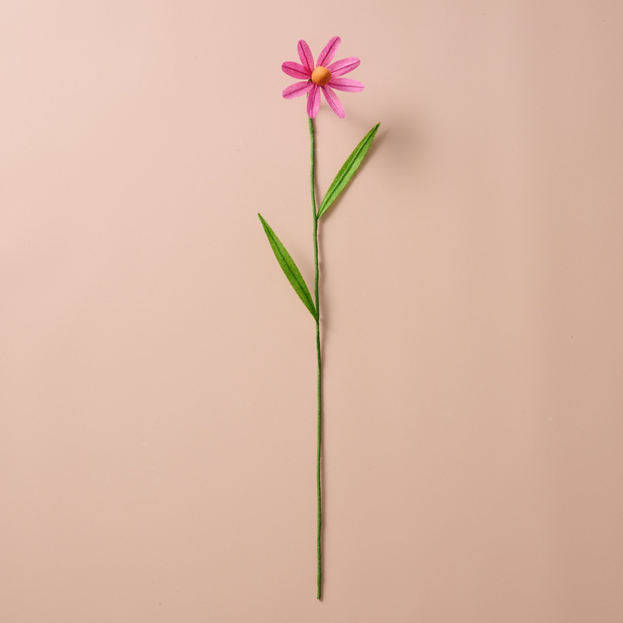 Silk Paper Cone Flower - Pink