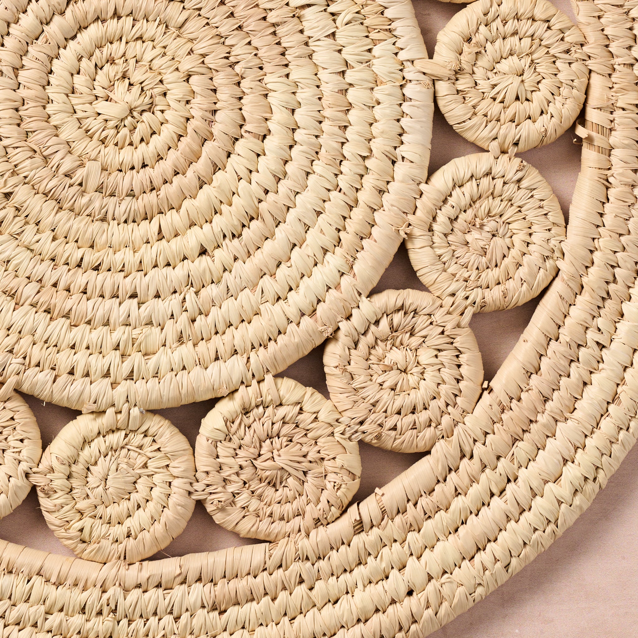 Pleta Woven Date Palm Leaf Charger Placemat