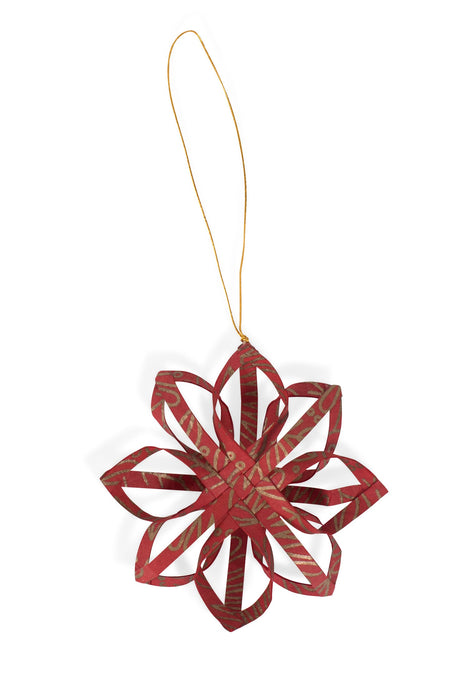 Touch of Gold Star Ornament 6