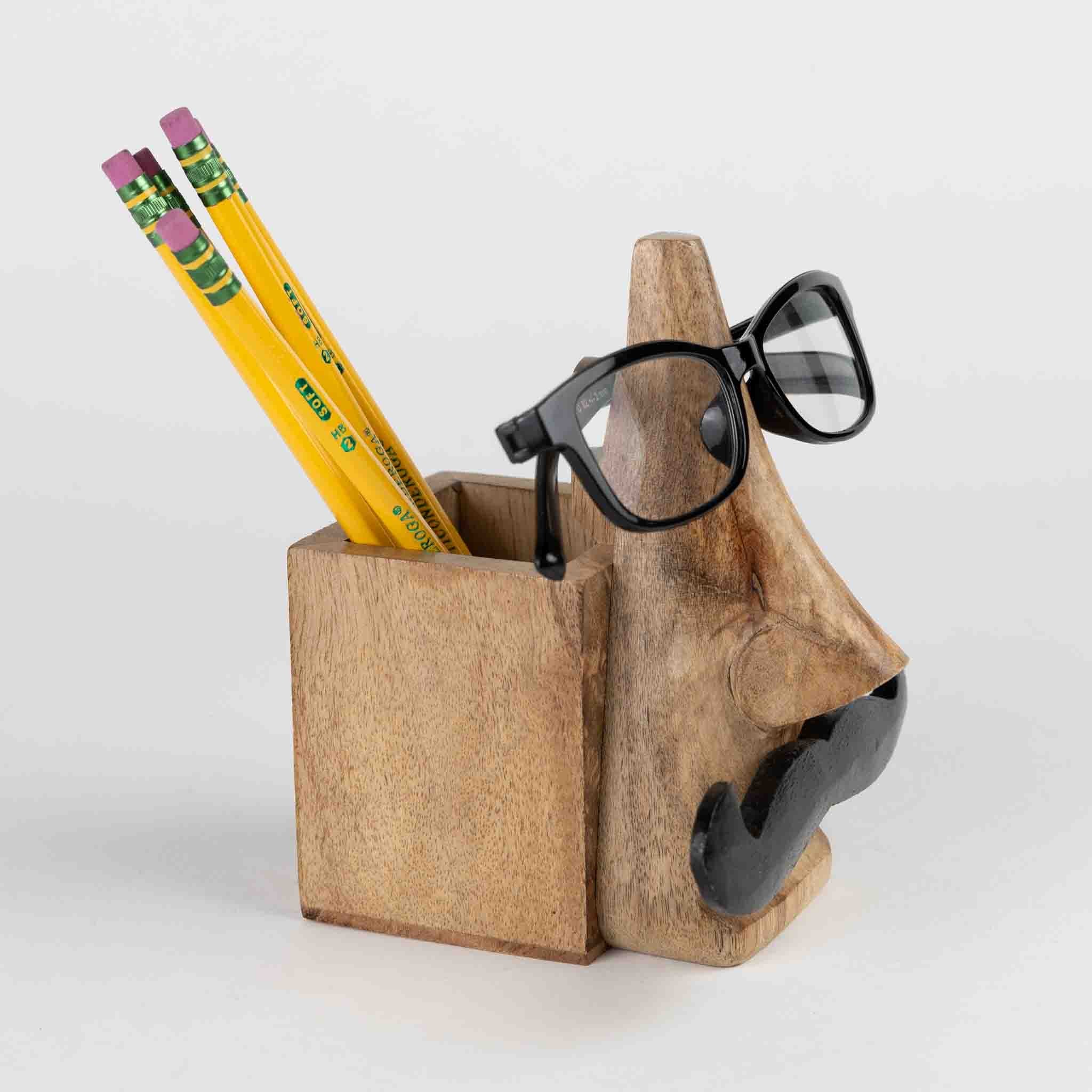 Mustache Eyeglass & Pencil Holder - Default Title (6801160)