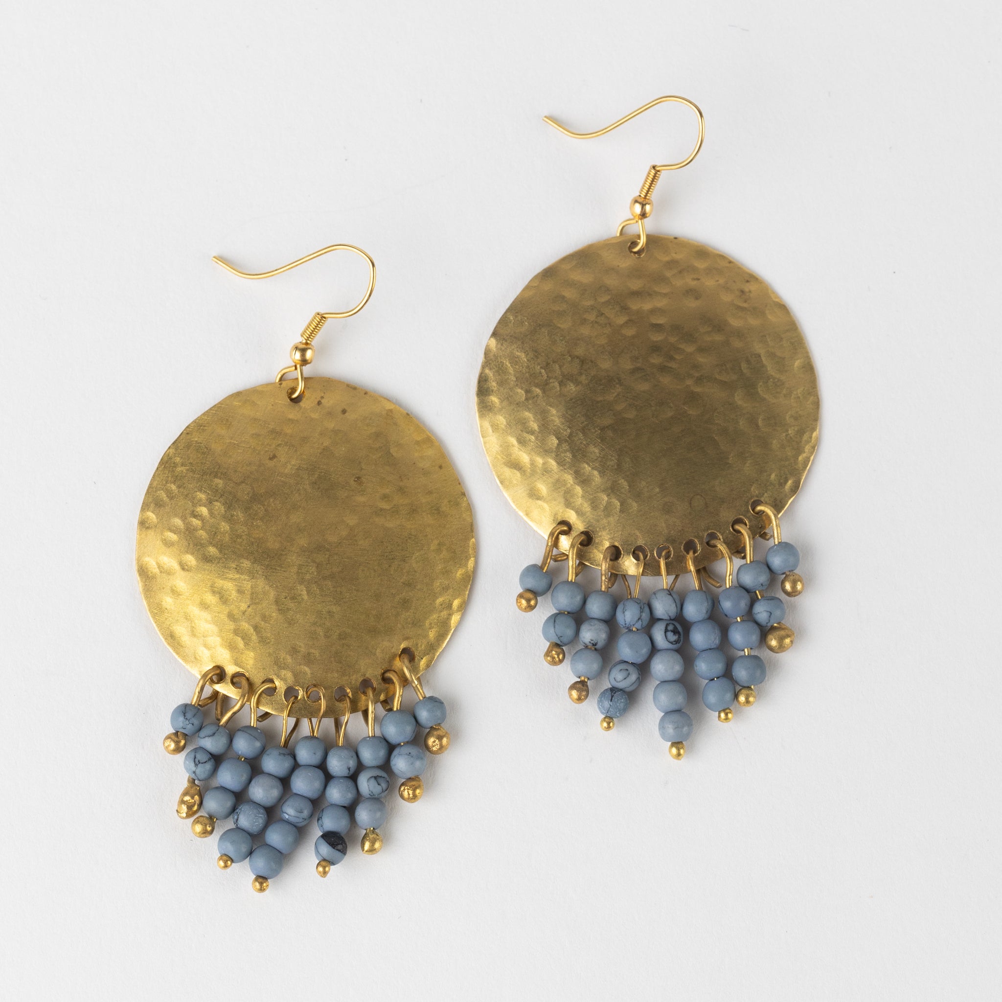 Manaka Gold Sun Drop Earrings - Ten Thousand Villages