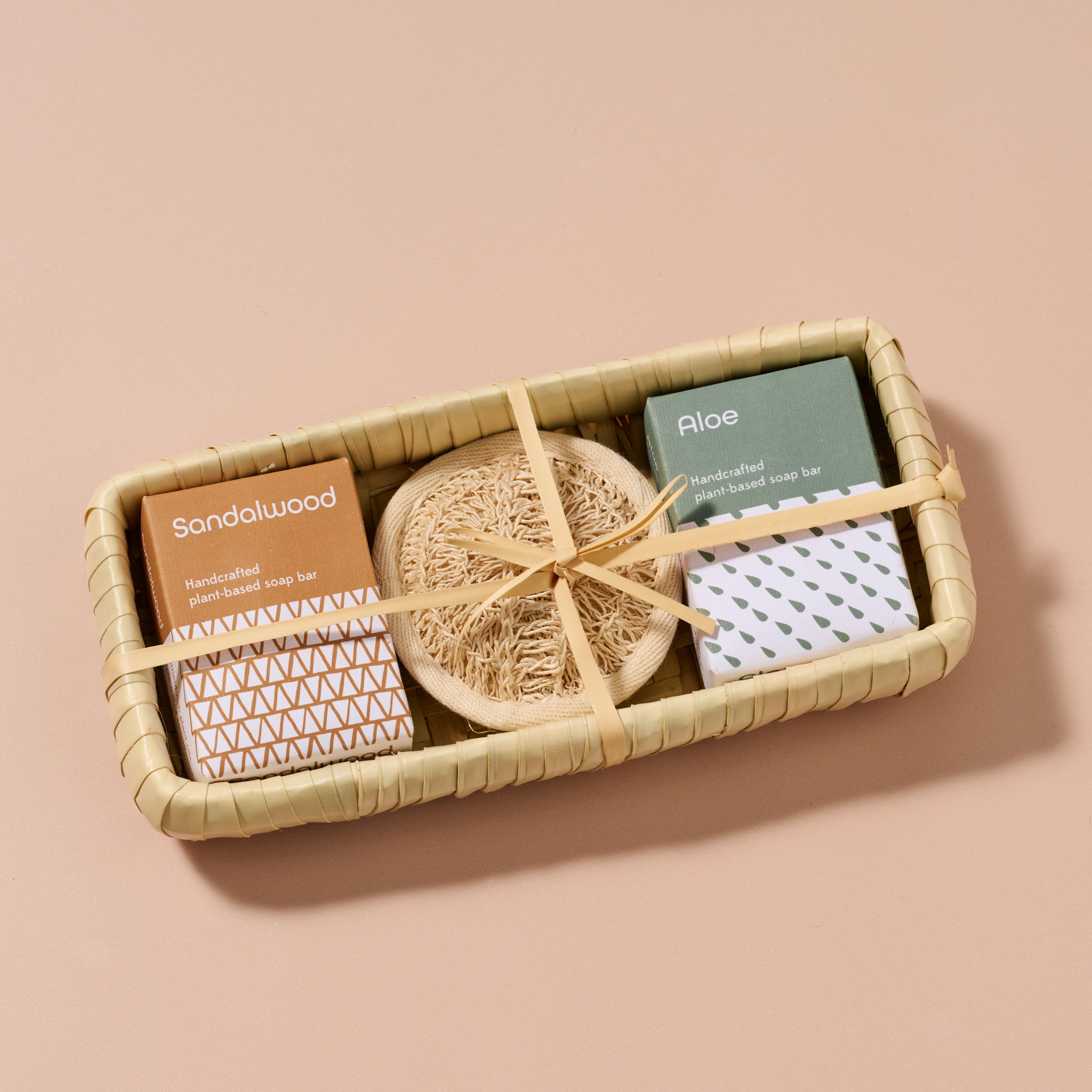 Taaja Sandalwood and Aloe Soap/Body Scrubber Set – Ten Thousand