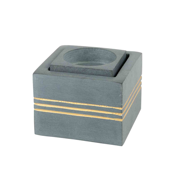 Bahu Stone Candleholder - Tea Lights & Tapers - Default Title (6826010) 1