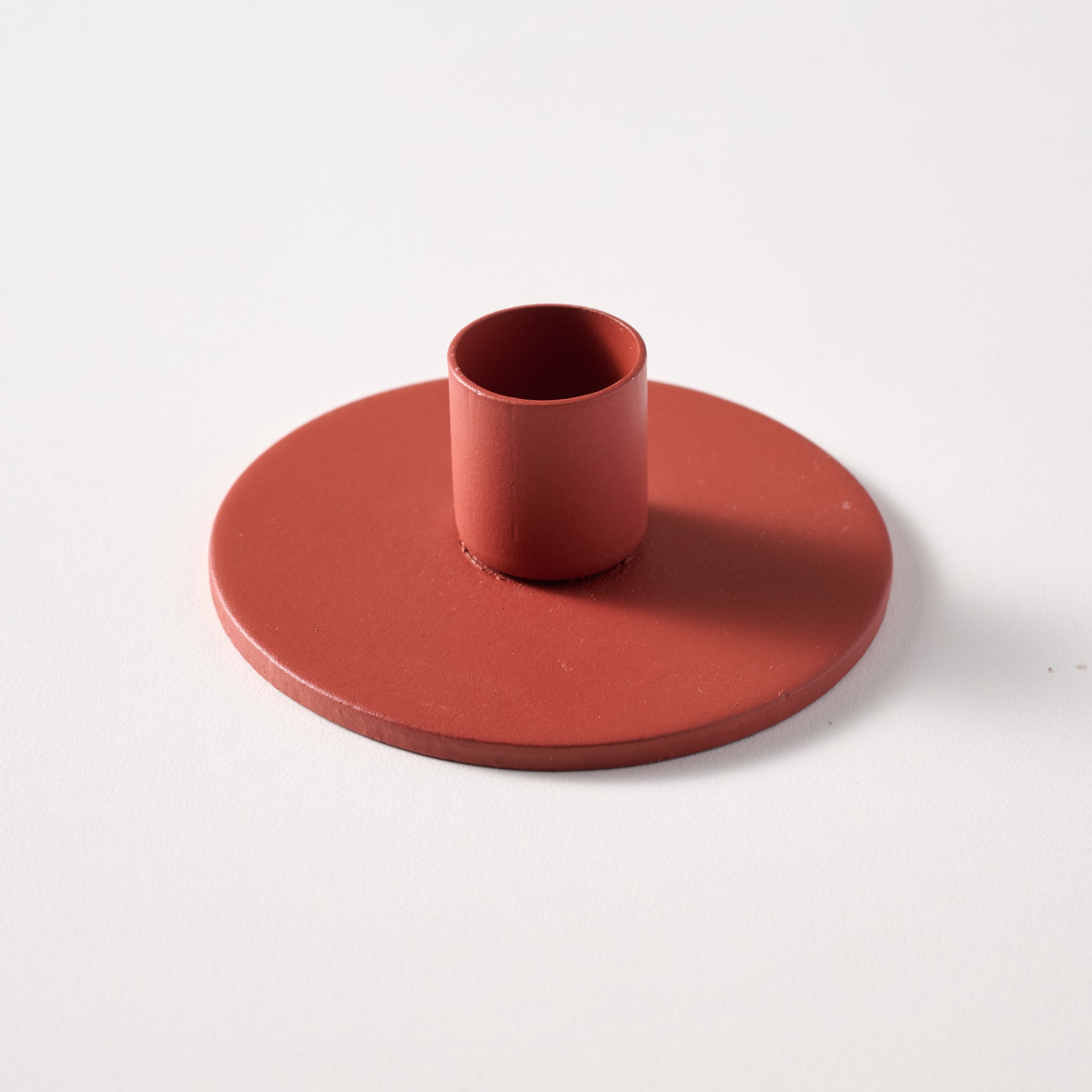 Prakash Taper Candle Holder - Orange