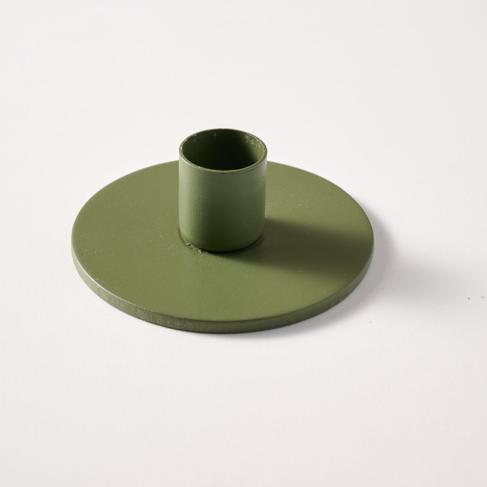 Prakash Taper Candle Holder - Light Green