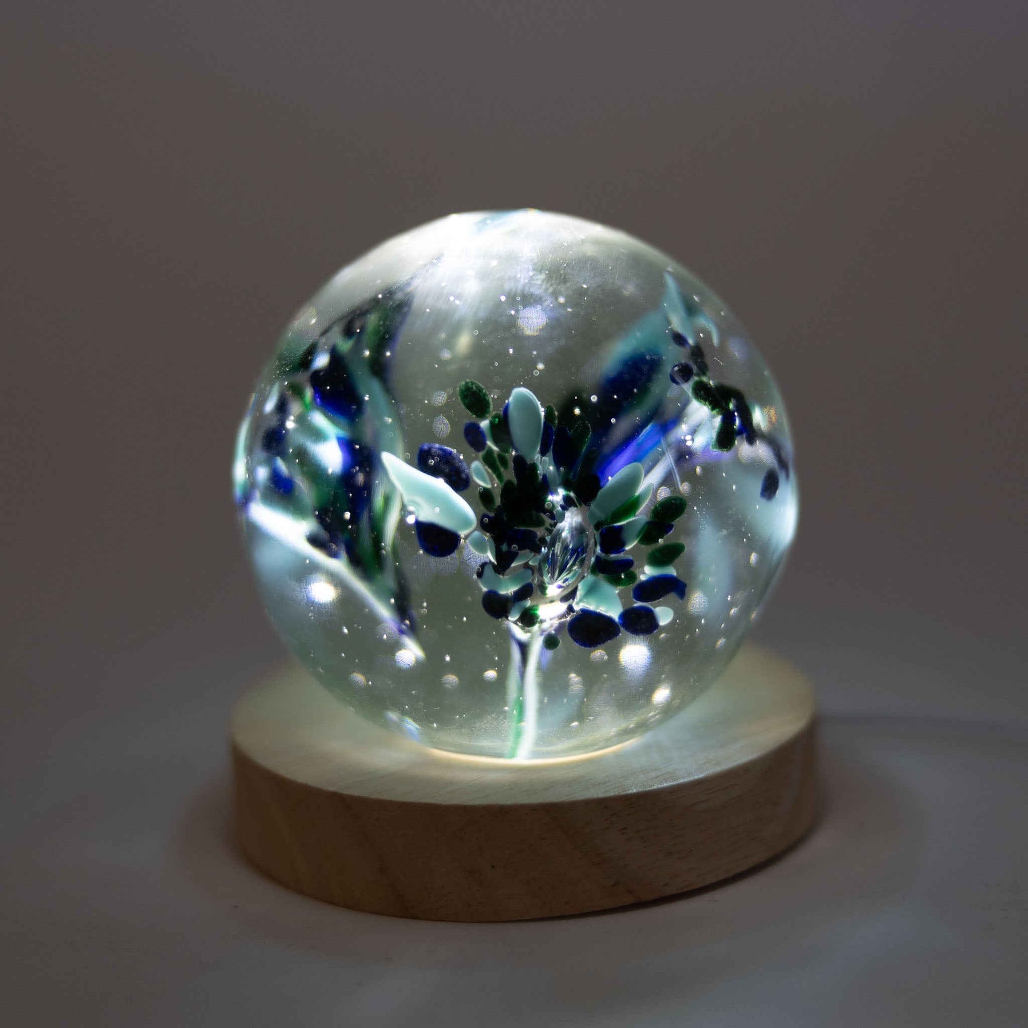 Tidal Glass Paperweight - Ten Thousand Villages