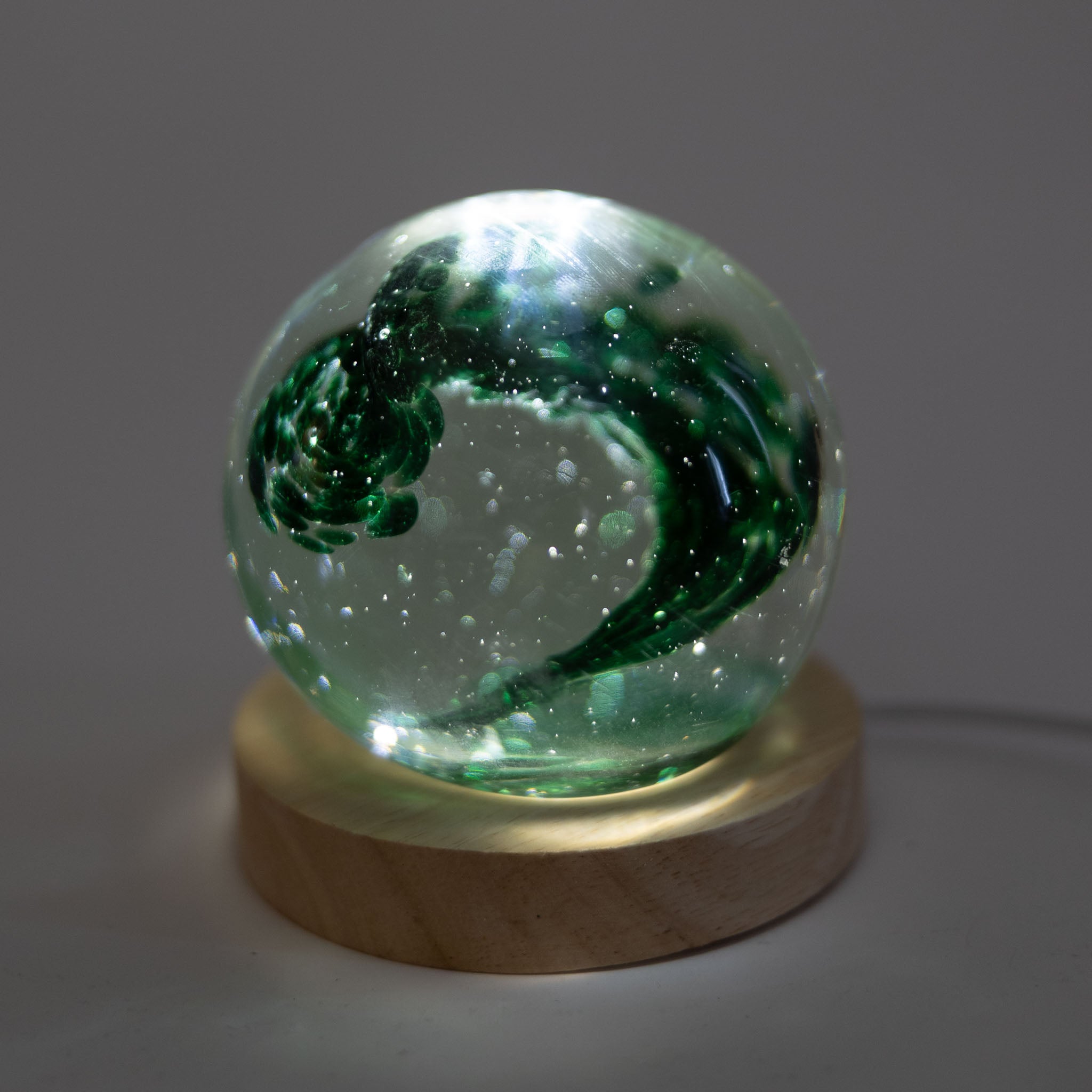 Tidal Glass Paperweight - Ten Thousand Villages
