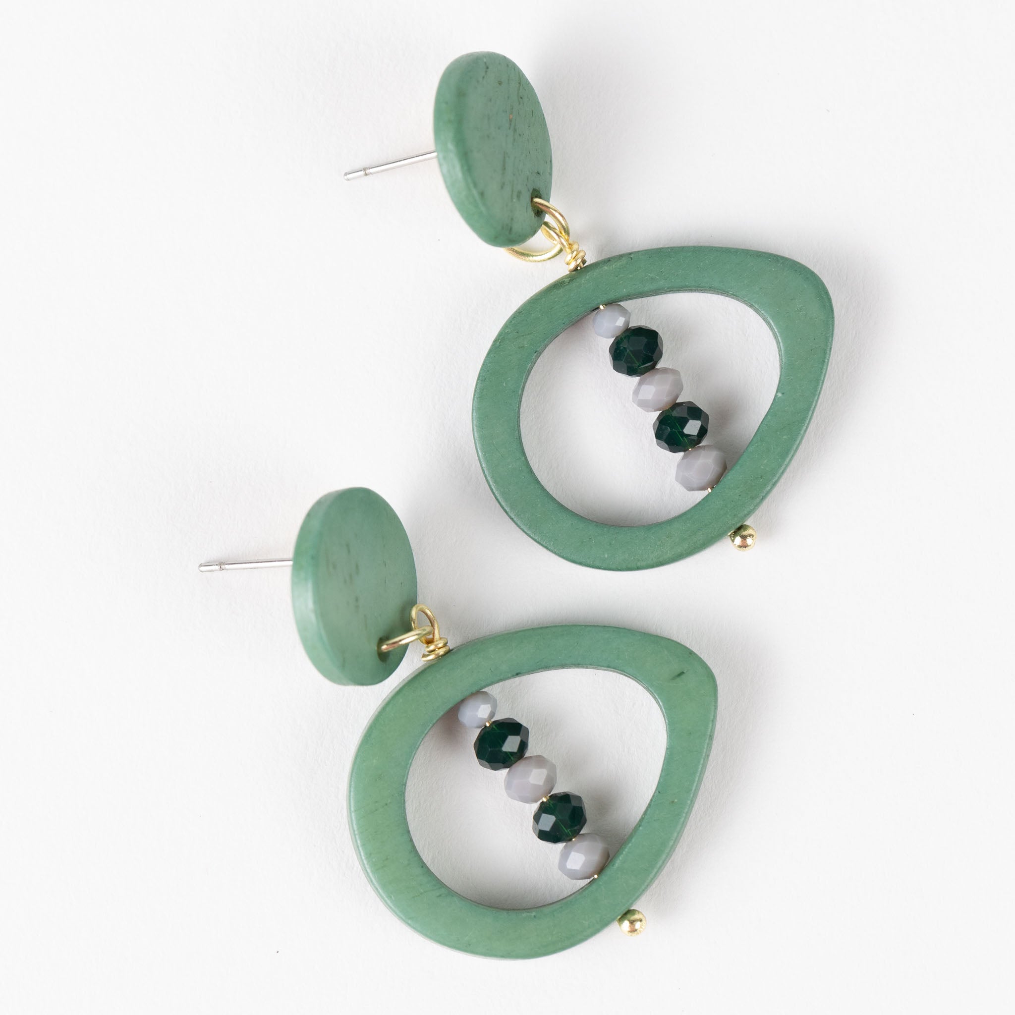 Green Eyes Earrings - Ten Thousand Villages
