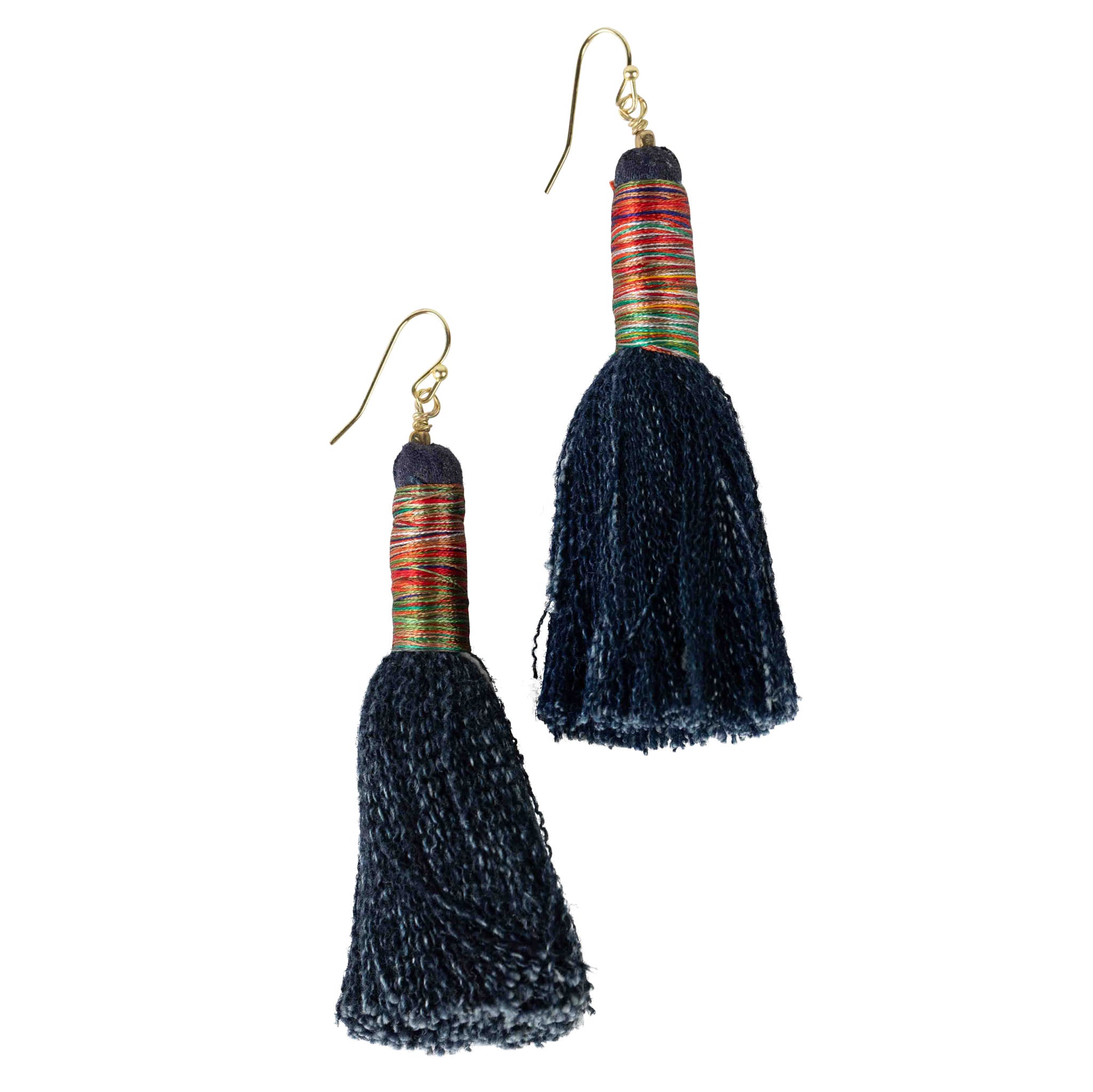 Jhabbe Tassel Earrings - Ten Thousand Villages