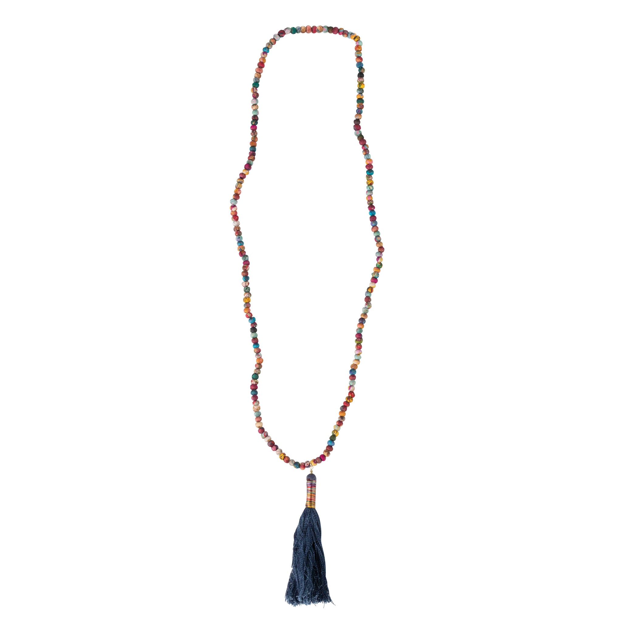 Jhabbe Tassel Pendant Necklace - Ten Thousand Villages