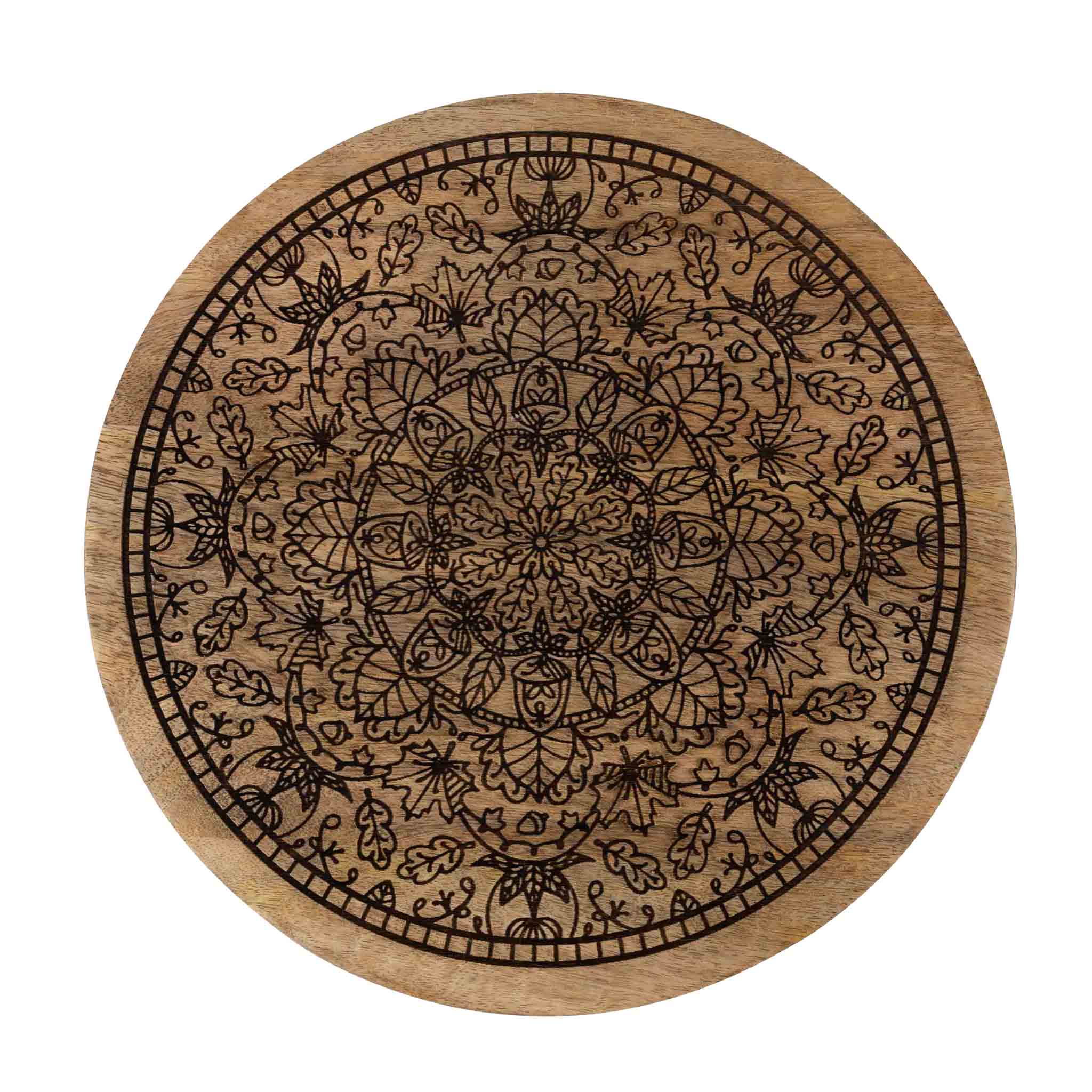 Mandala Wooden Lazy Susan - Ten Thousand Villages