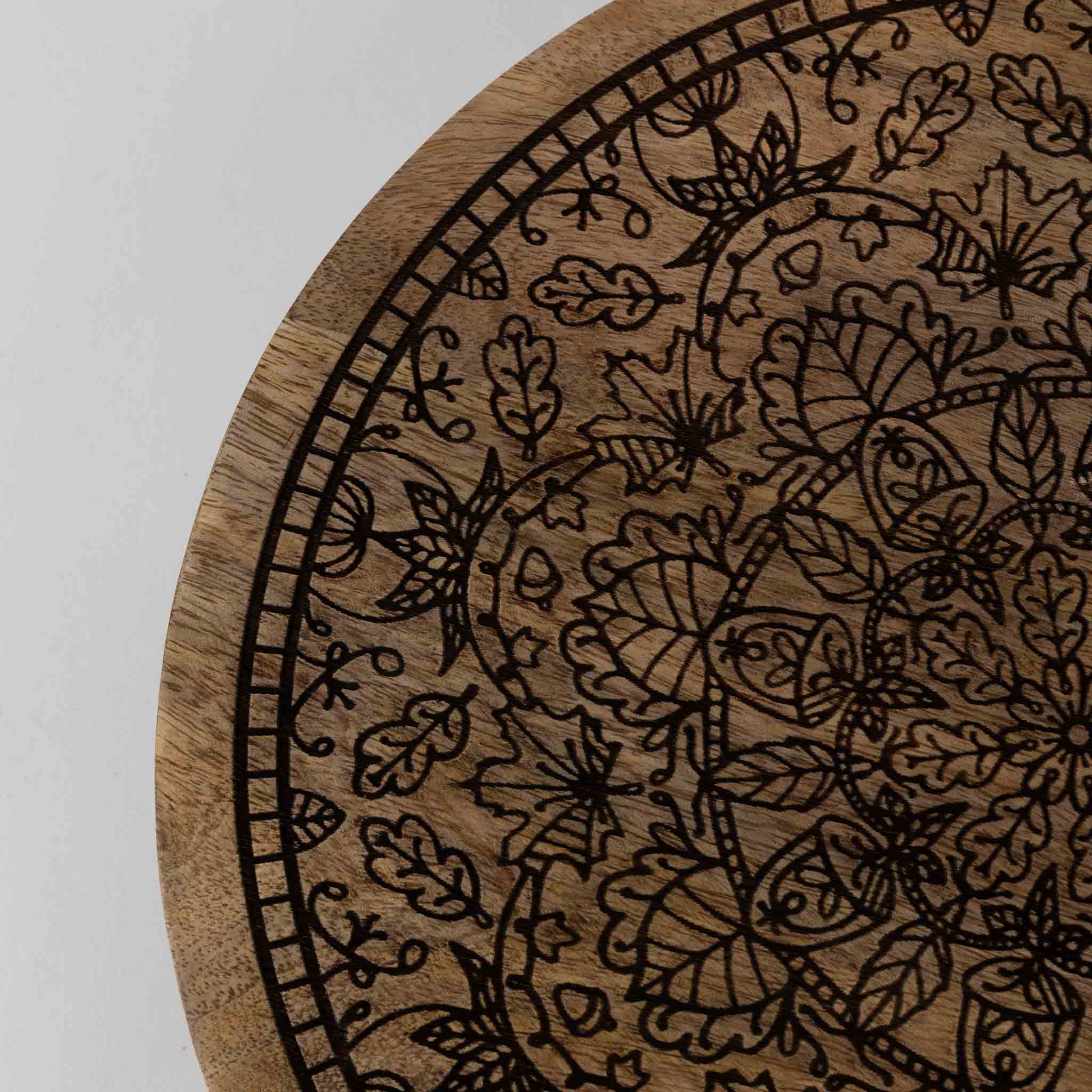 Mandala Wooden Lazy Susan - Ten Thousand Villages
