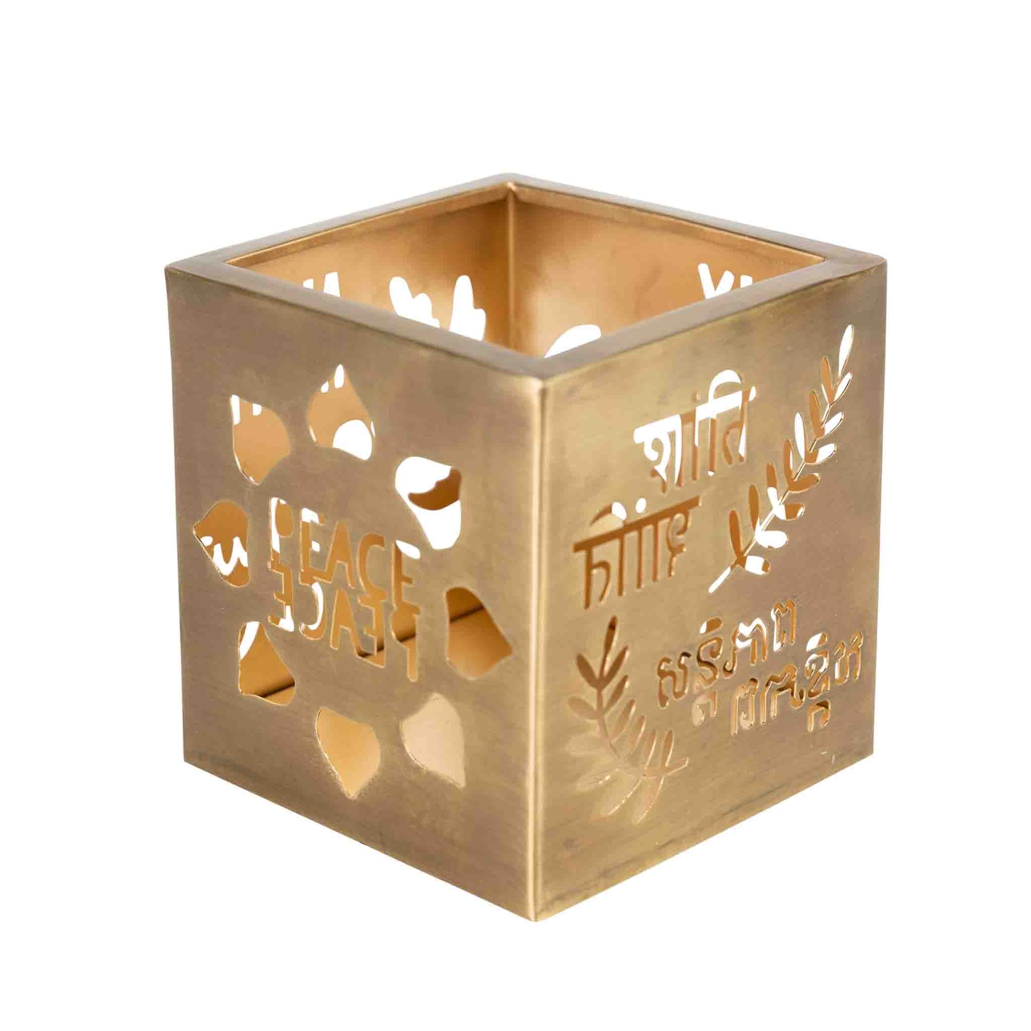 Paz World Peace Candleholder - Default Title (6832720)