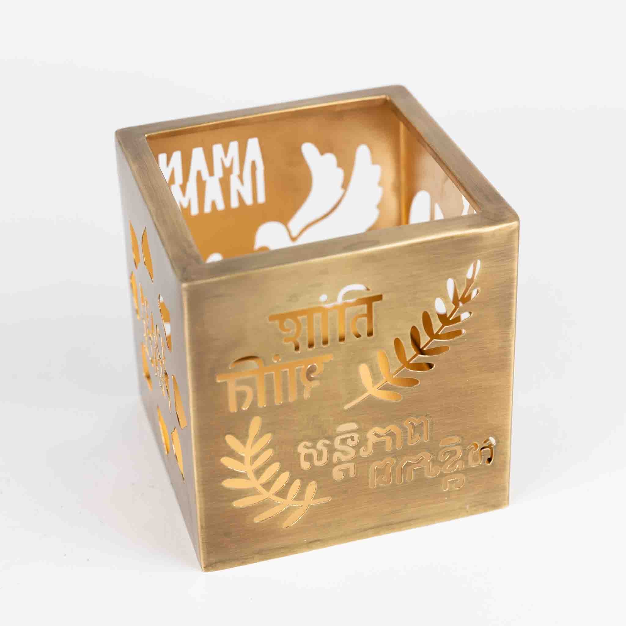 Paz World Peace Candleholder - Default Title (6832720)