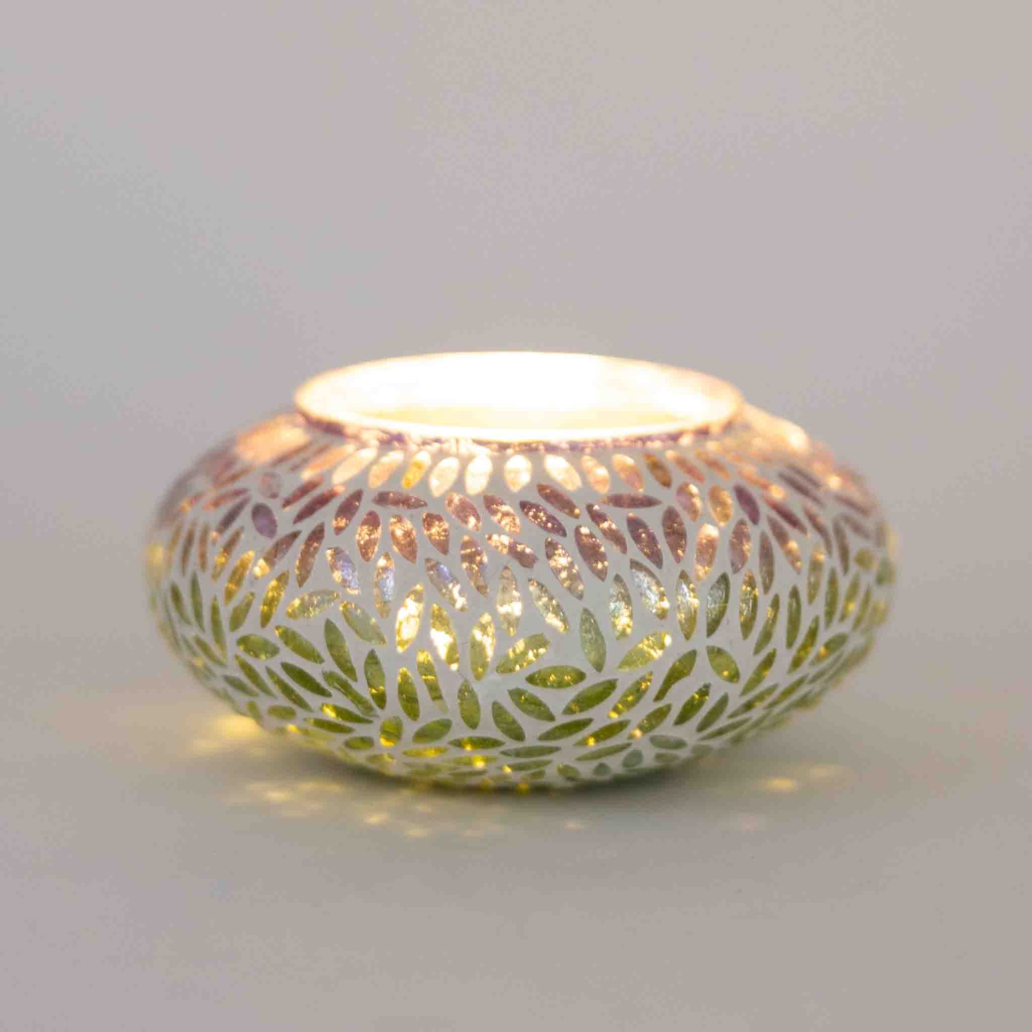 Chamakana Candleholder - Green & Pink - Default Title (6832840)