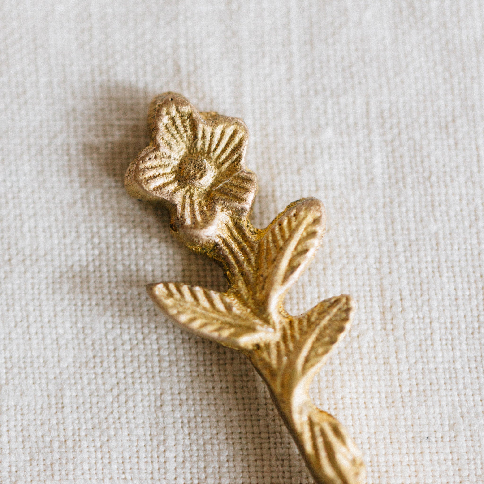 Adavi Brass Mini Serving Utensils - Ten Thousand Villages