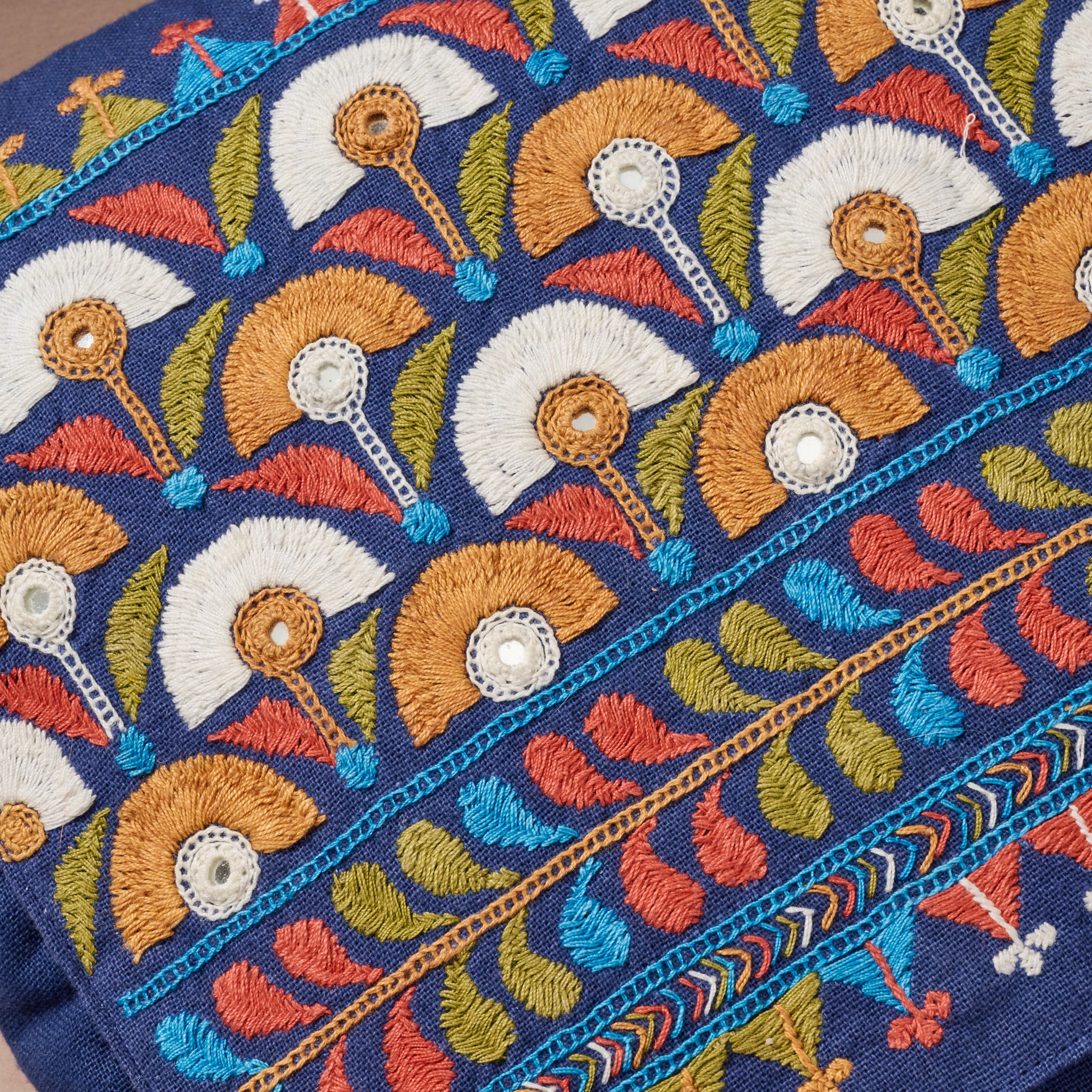 Yatri Embroidered Crossbody Bag