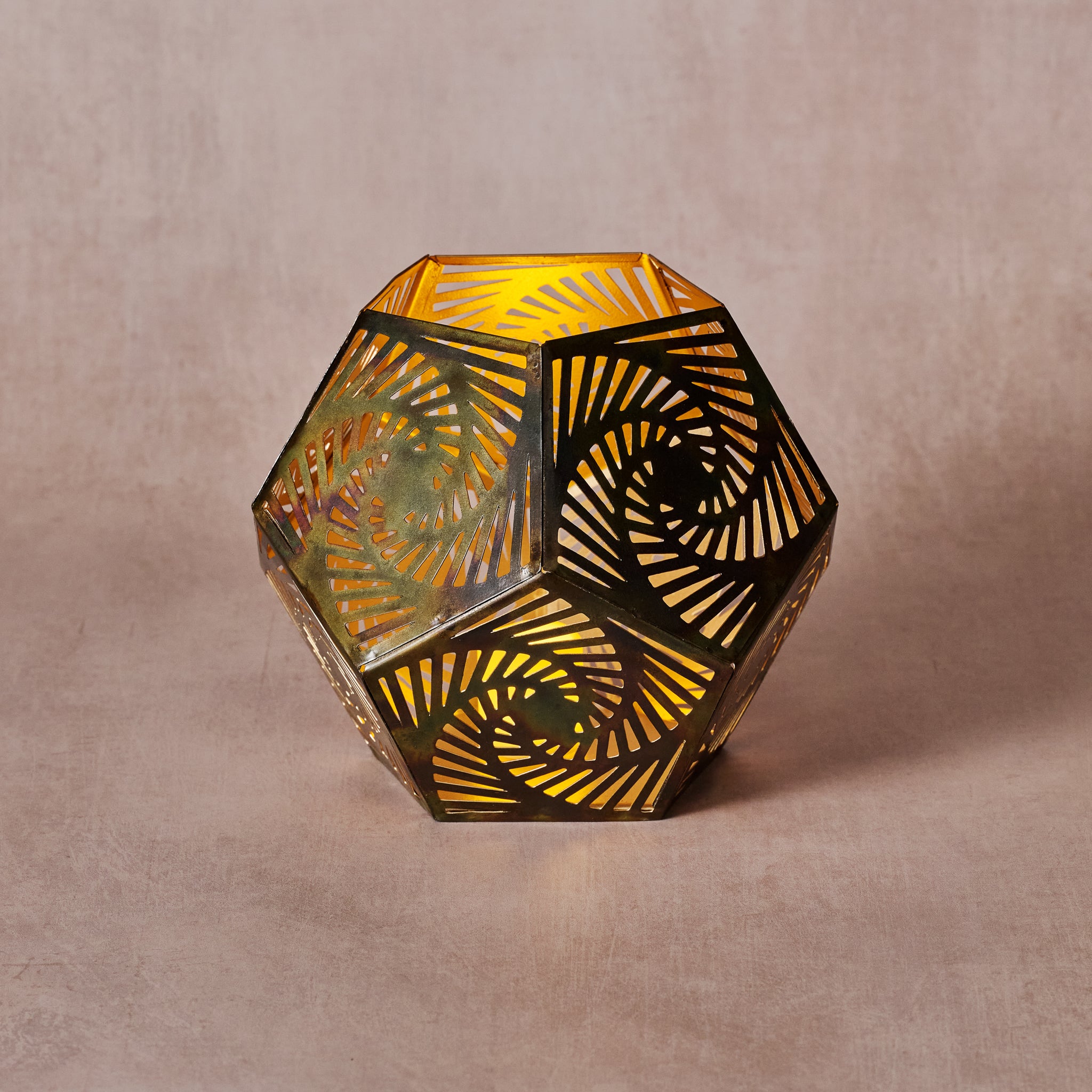 Kundalee Antique Copper Candleholder - Ten Thousand Villages