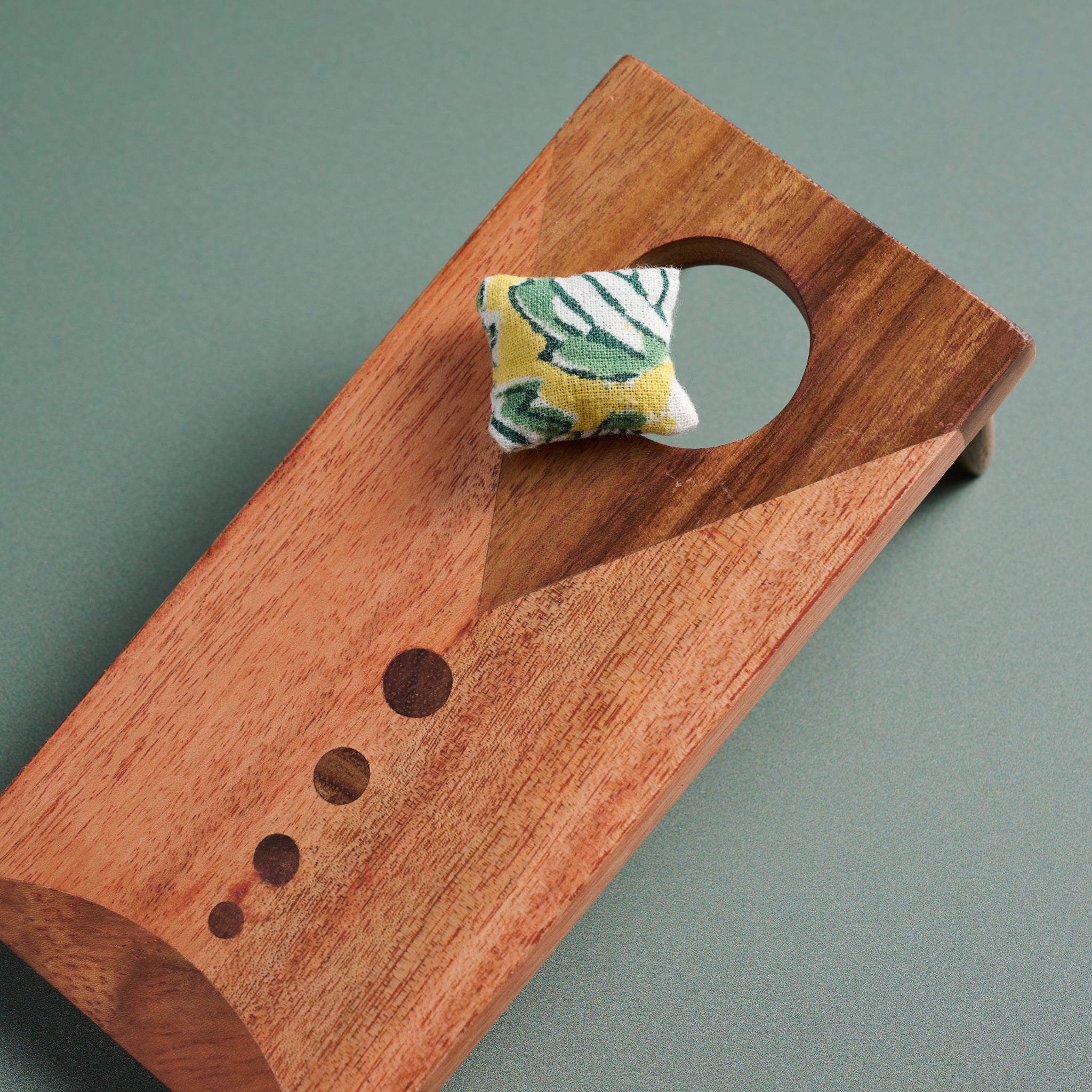 Wood Tabletop Cornhole Game - Ten Thousand Villages