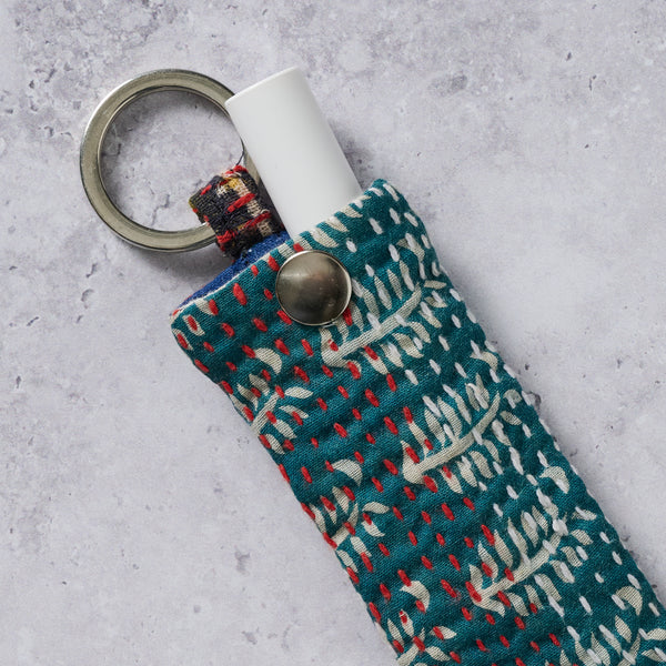 On the Go Lip Balm Holder Keychain – Ten Thousand Villages