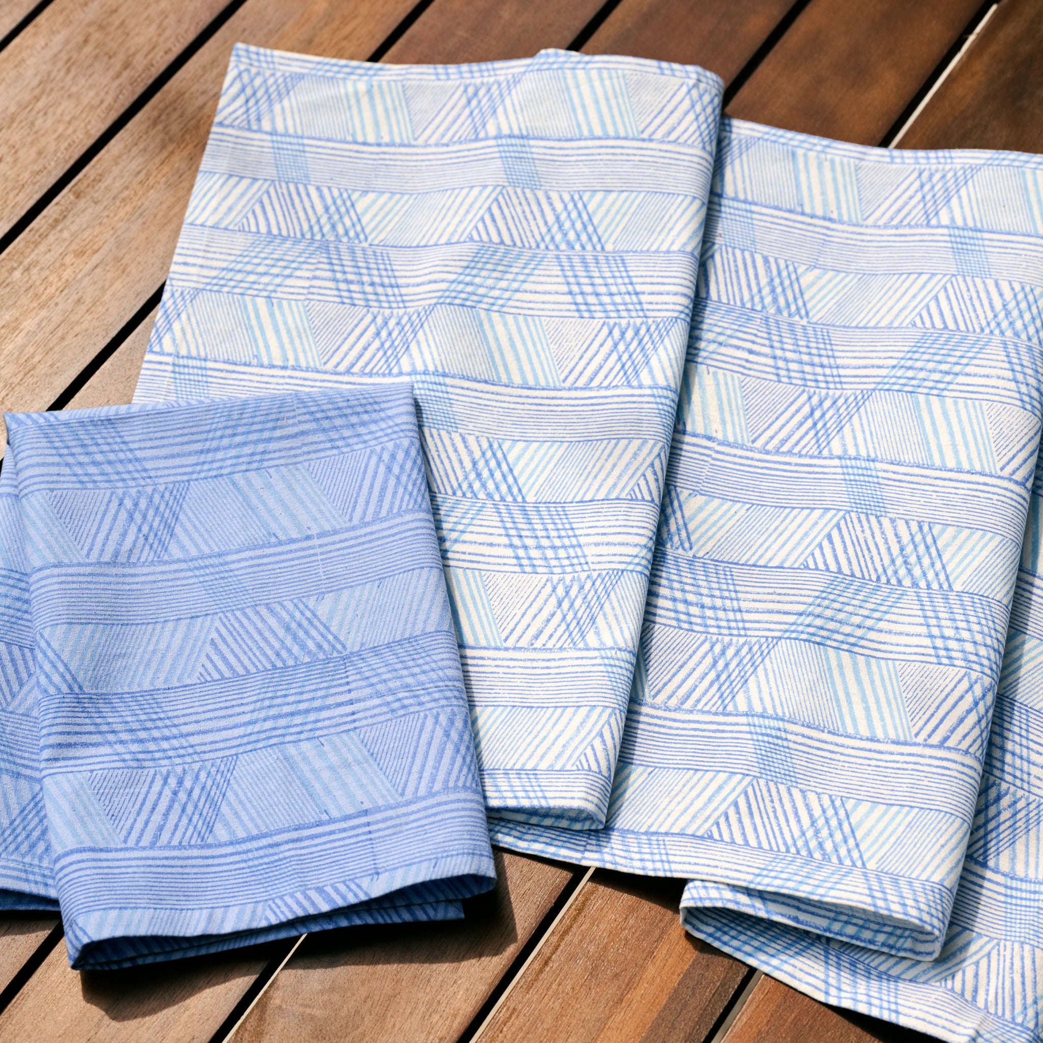 Blue Retro Napkin - Ten Thousand Villages