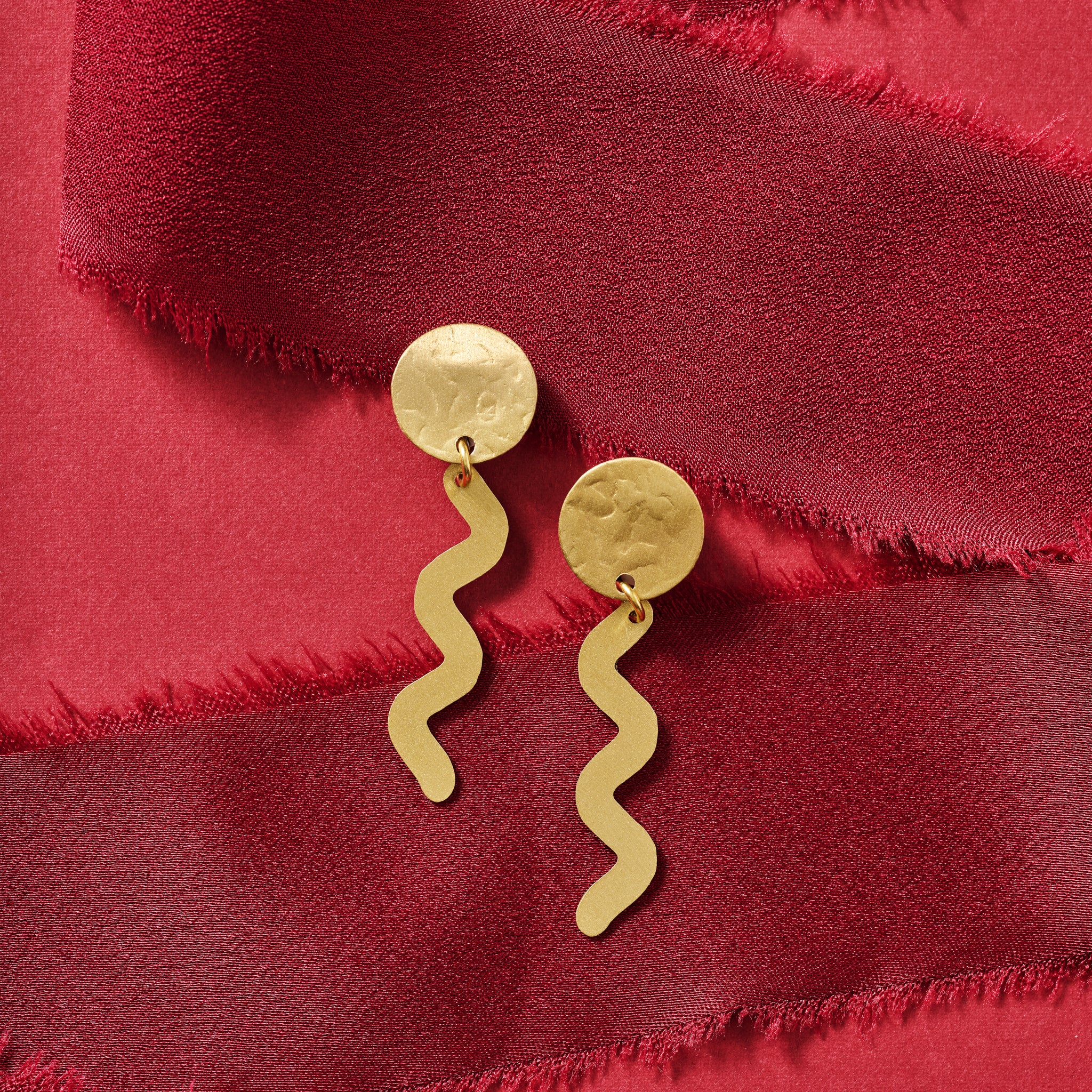 Bhavin Snake Post Earrings - Ten Thousand Villages