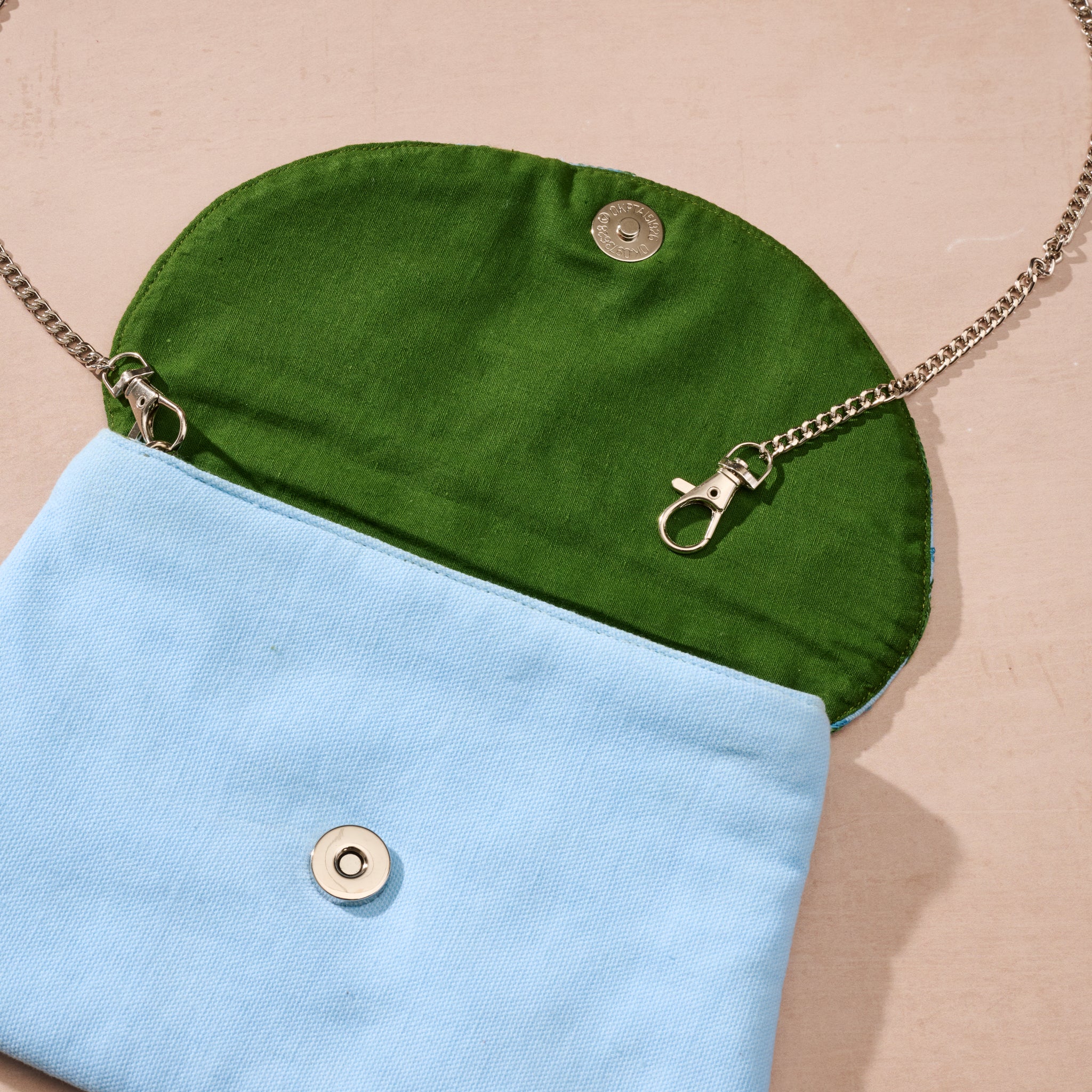 Sundar Silk Embroidered Clutch