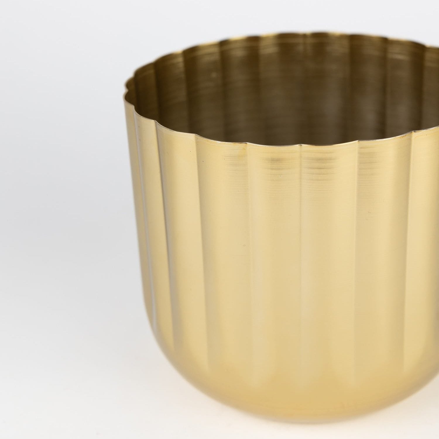 Firelit Scalloped Planter - Ten Thousand Villages