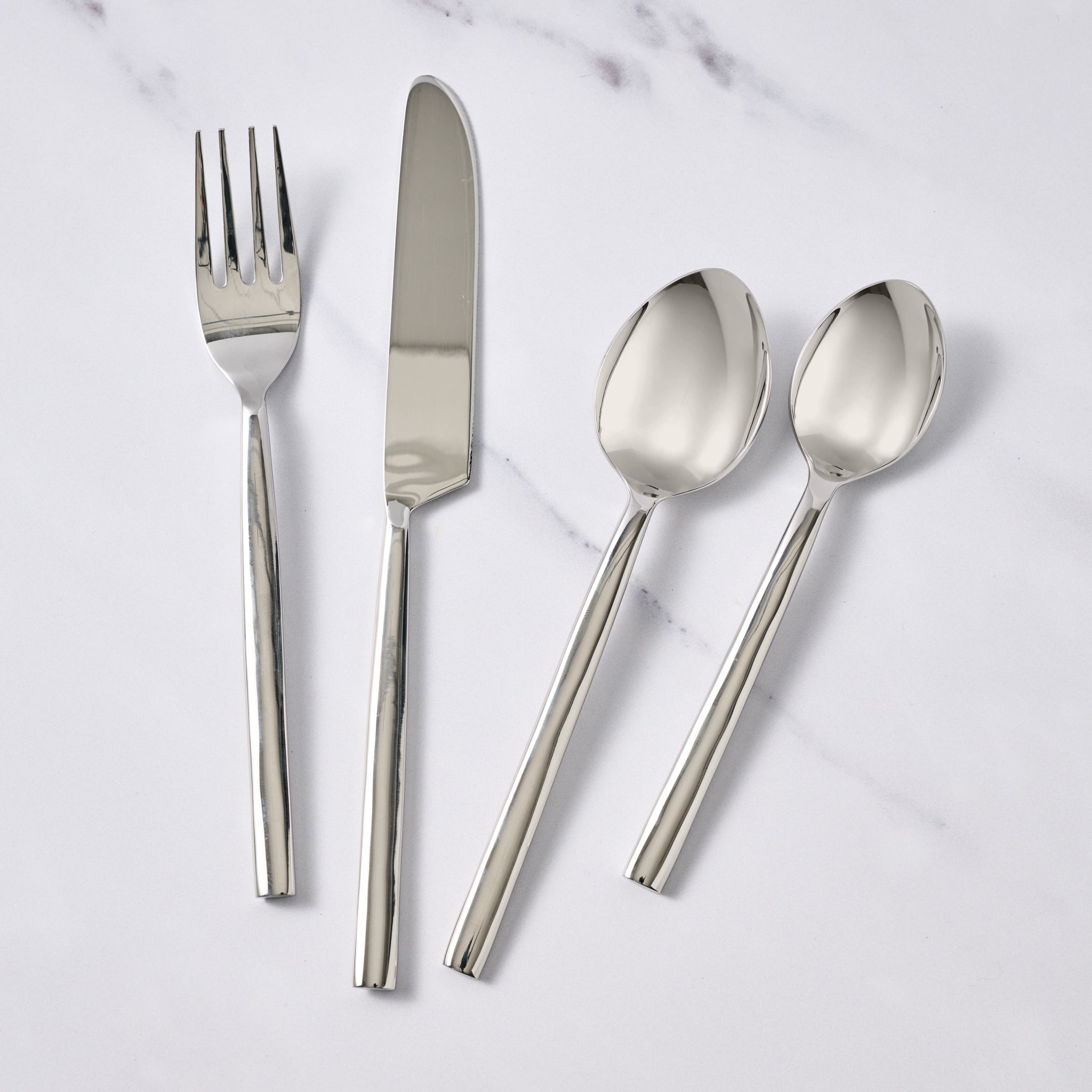 Khao Stainless Cutlery Set - Smooth Handle - Ten Thousand Villages