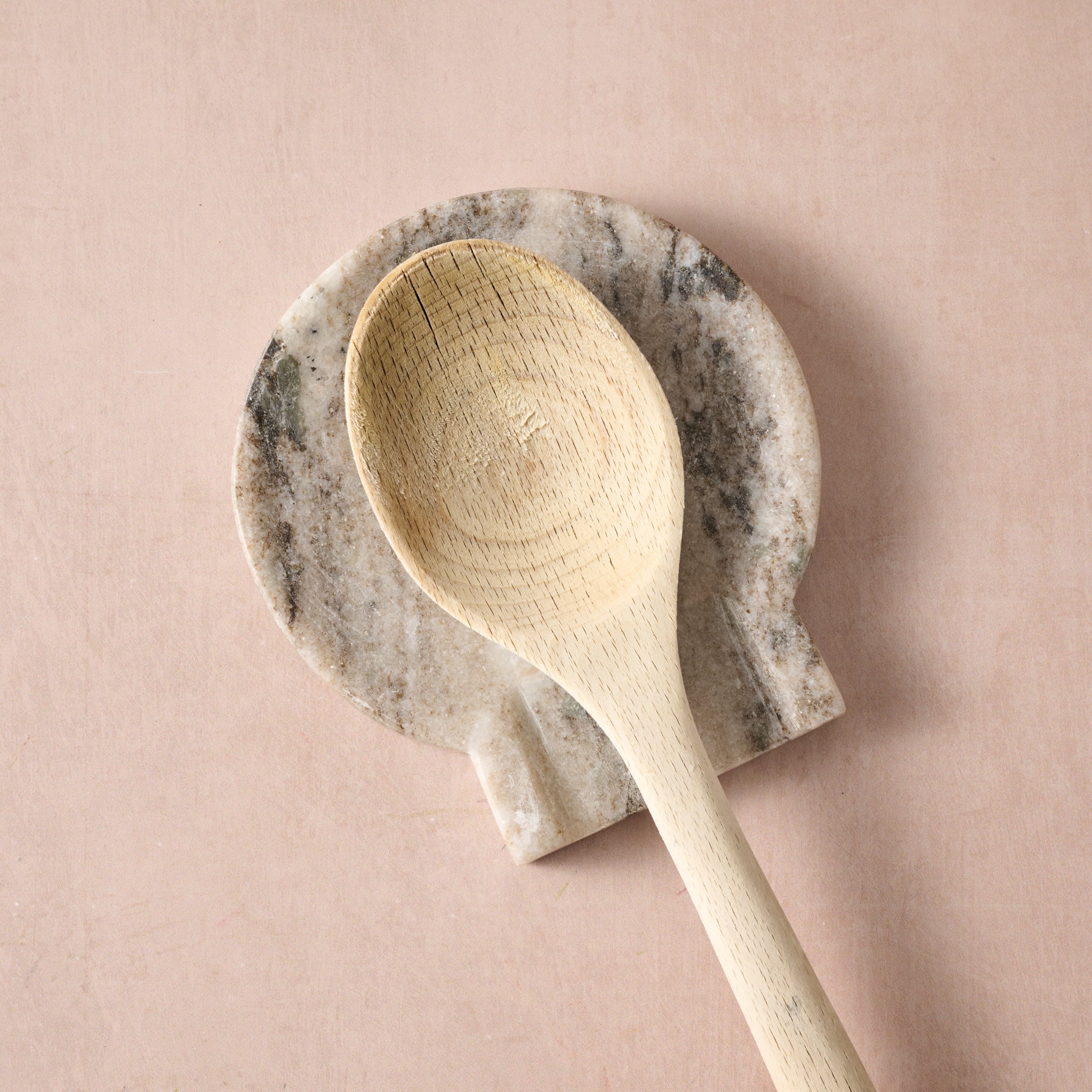 Morchana Marble Spoon Rest - Ten Thousand Villages