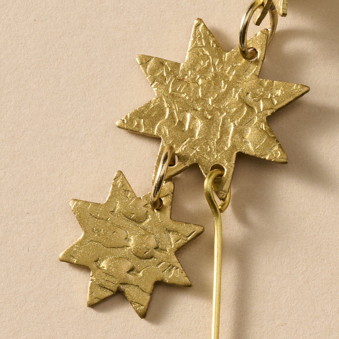 Girana Star Shower Post Earrings - Ten Thousand Villages
